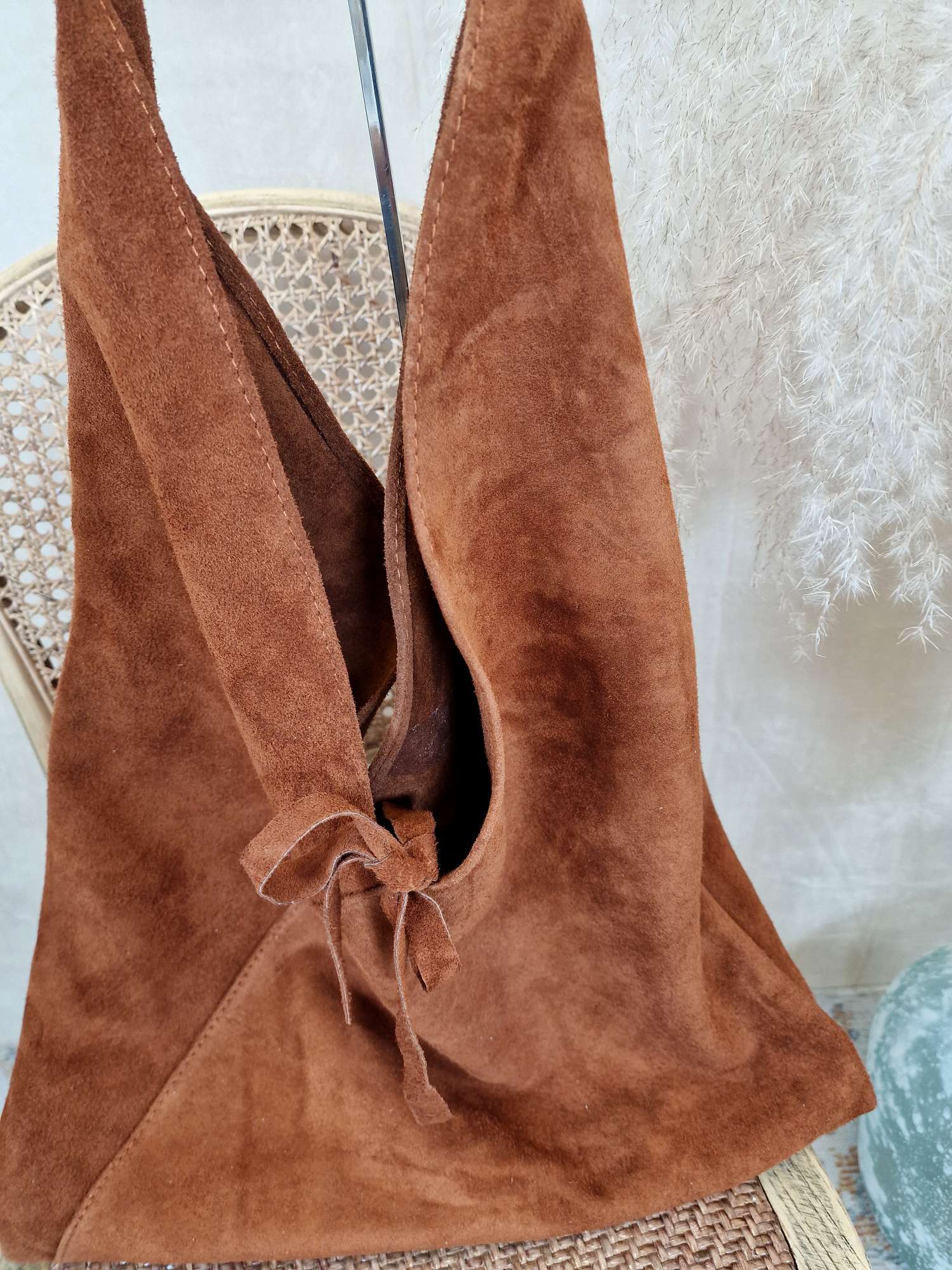 WILDLEDER SHOPPER RENATE COGNAC Made in Italy Leder Tasche Shopping Bag versch. Farben WILDLEDER SHOPPER RENATE COGNAC Made in Italy Leder Tasche Shopping Bag versch. Farben