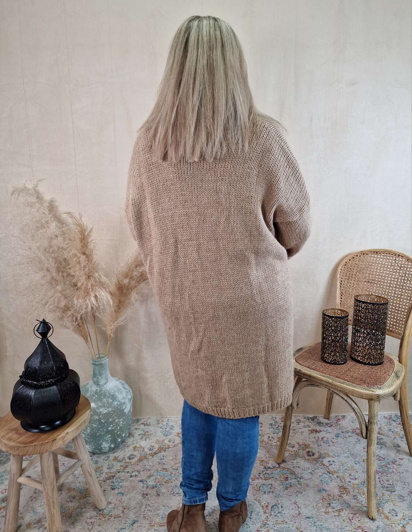 EDLER KNIT CARDIGAN BETTINA CAMEL 34-42 Made in Italy Strickjacke Strickmantel Mantel EDLER KNIT CARDIGAN BETTINA CAMEL 34-42 Made in Italy Strickjacke Strickmantel Mantel