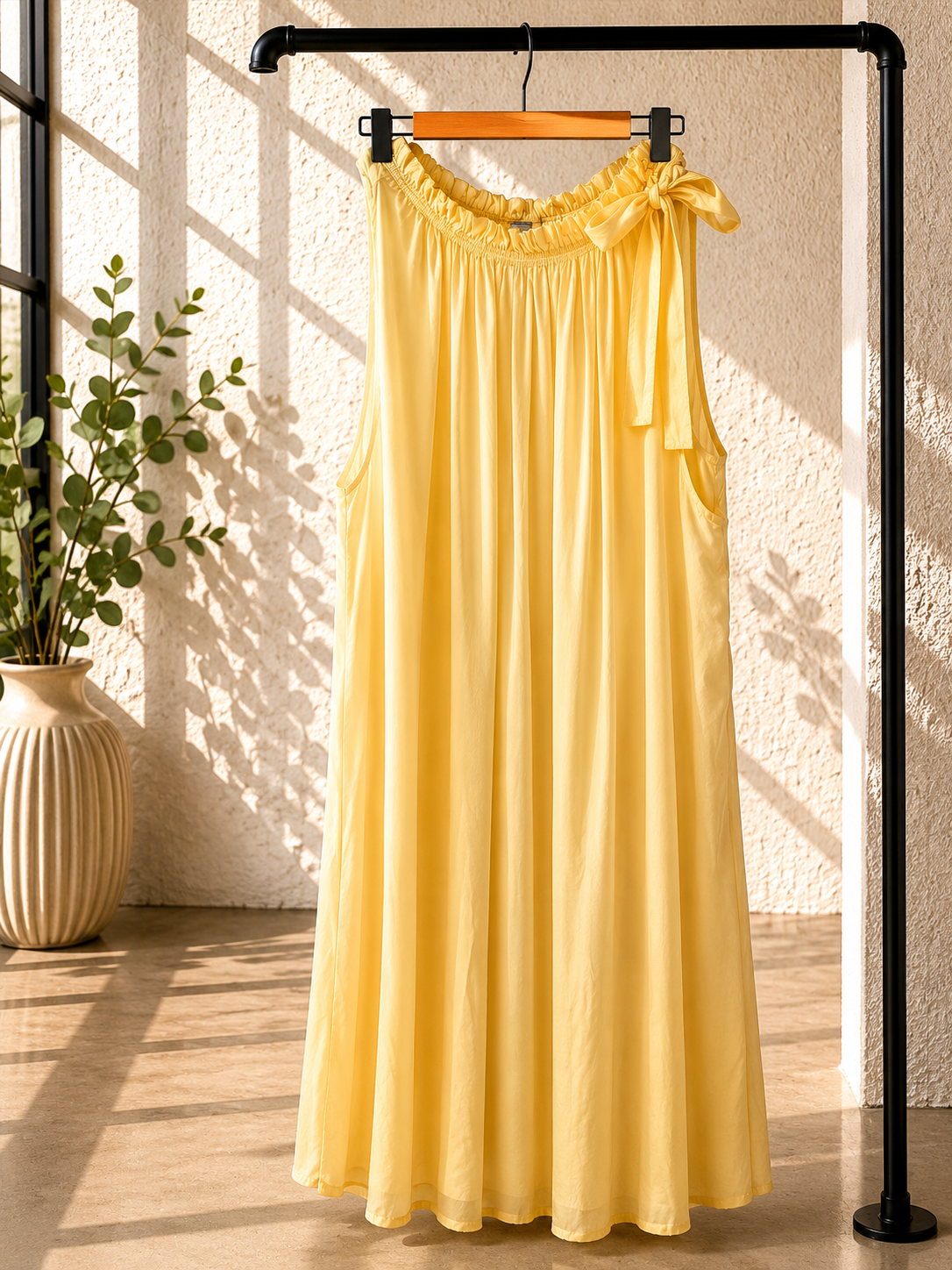 Kleid Amalia Uni Seide Made in Italy 34-40/42