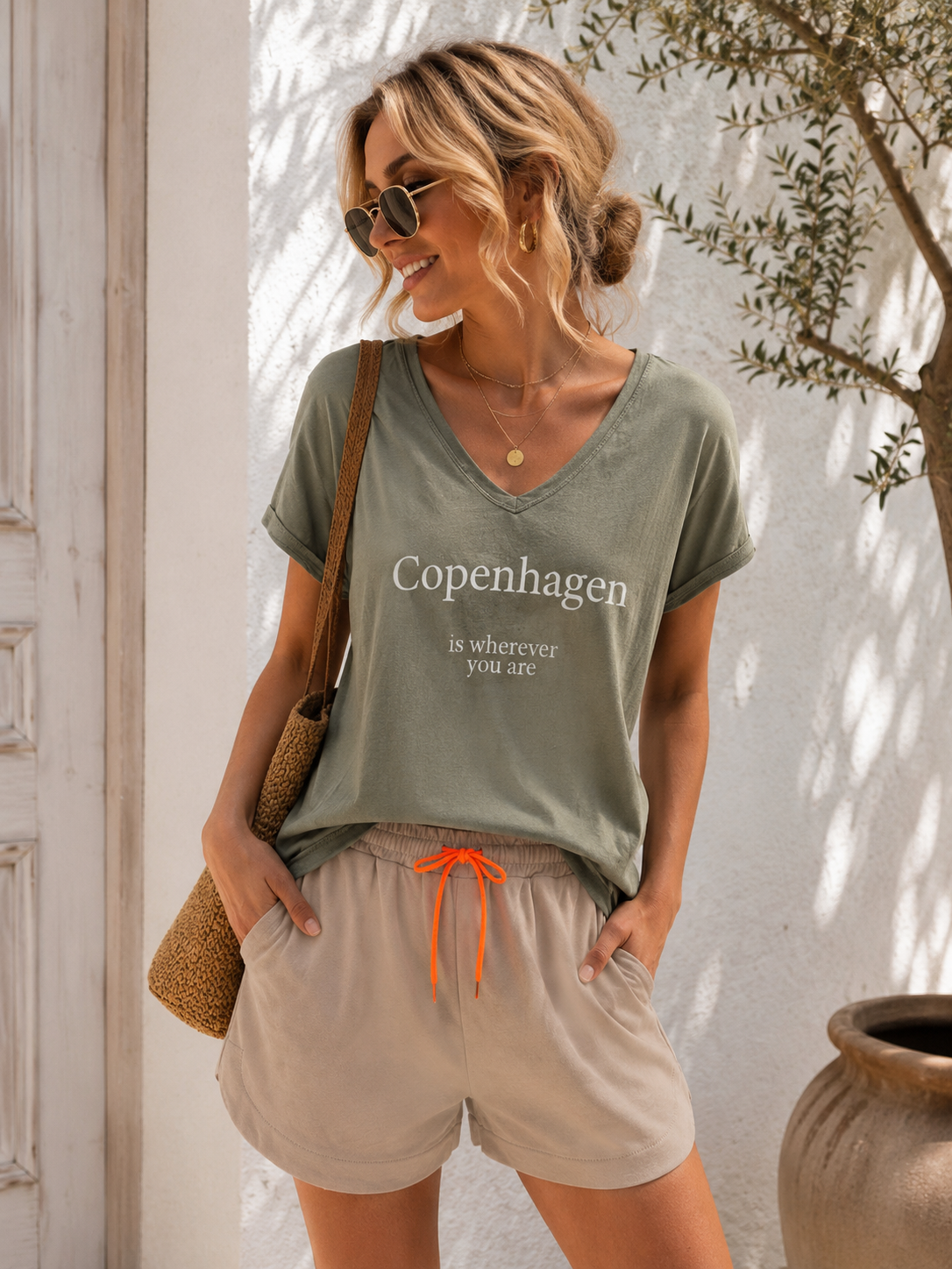 T-Shirt Copenhagen Uni Made in Italy 34-42  Sommerschnapper – vom Umtausch ausgeschlossen.