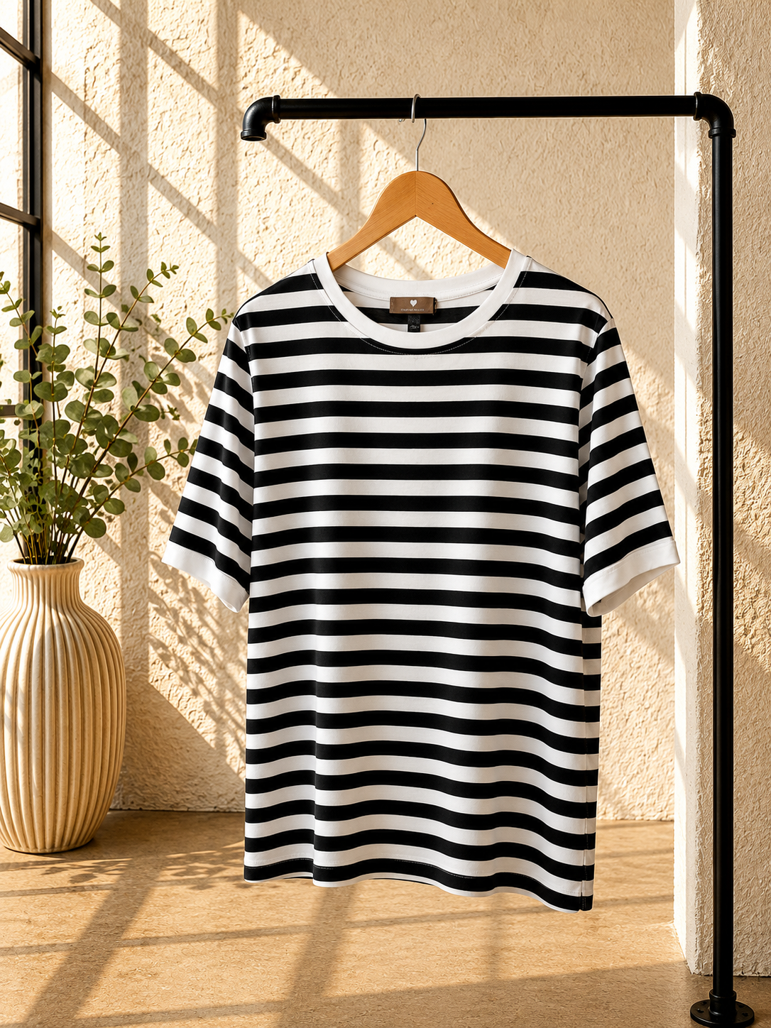 T-Shirt Yuna Blockstreifen Made in Italy 34-40/42