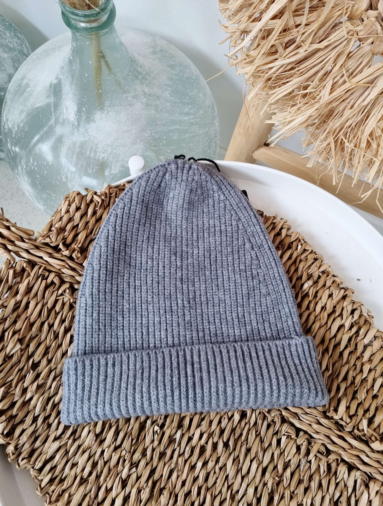 BASIC BEANIE ALPINI Wintermütze Italy Design Ripp Strick Mütze BASIC BEANIE ALPINI Wintermütze Italy Design Ripp Strick Mütze