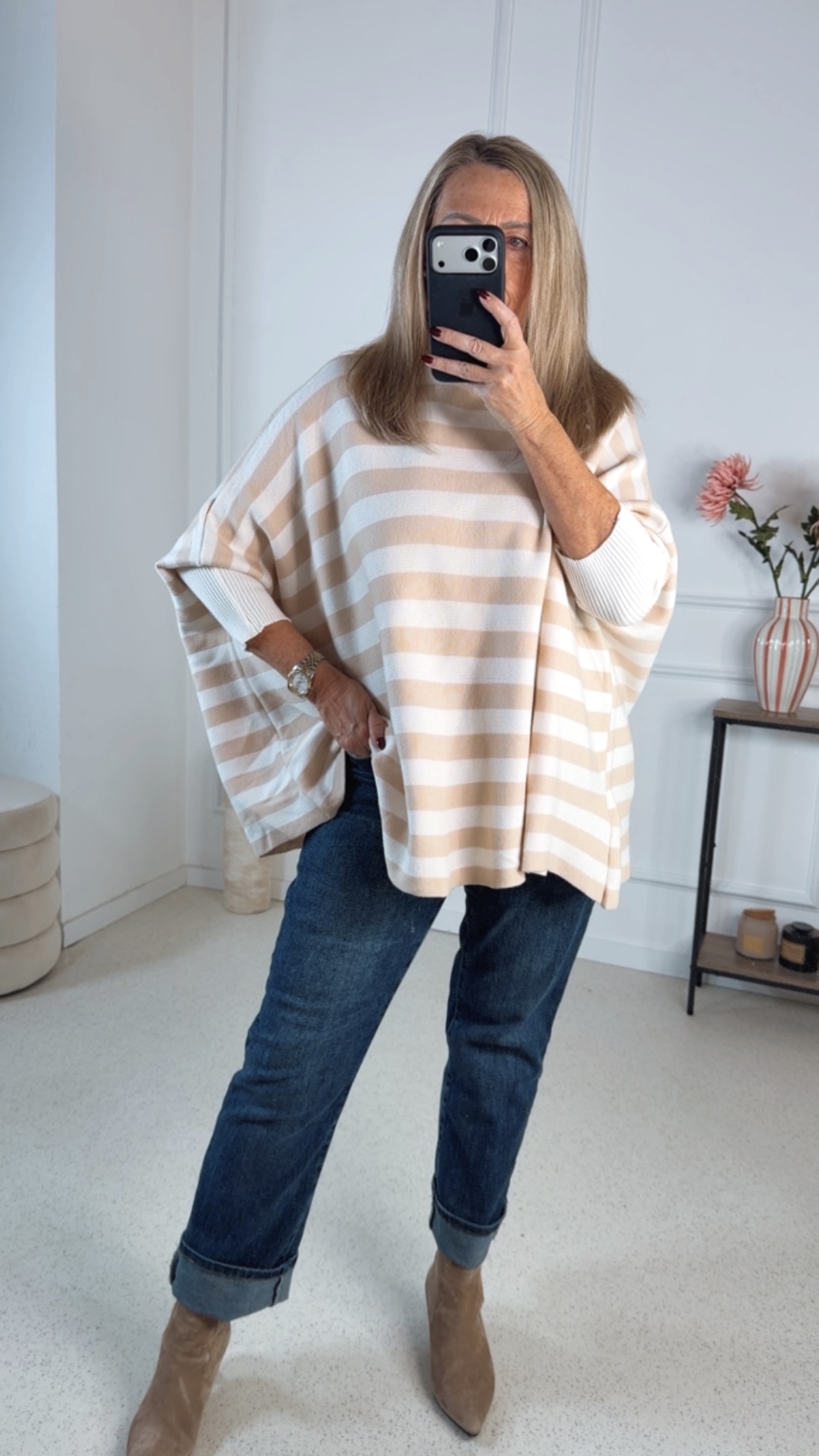 LIGHT KNIT SWEATER BUDDY 38- 44/46 Made in Italy Pullover Stricksweater