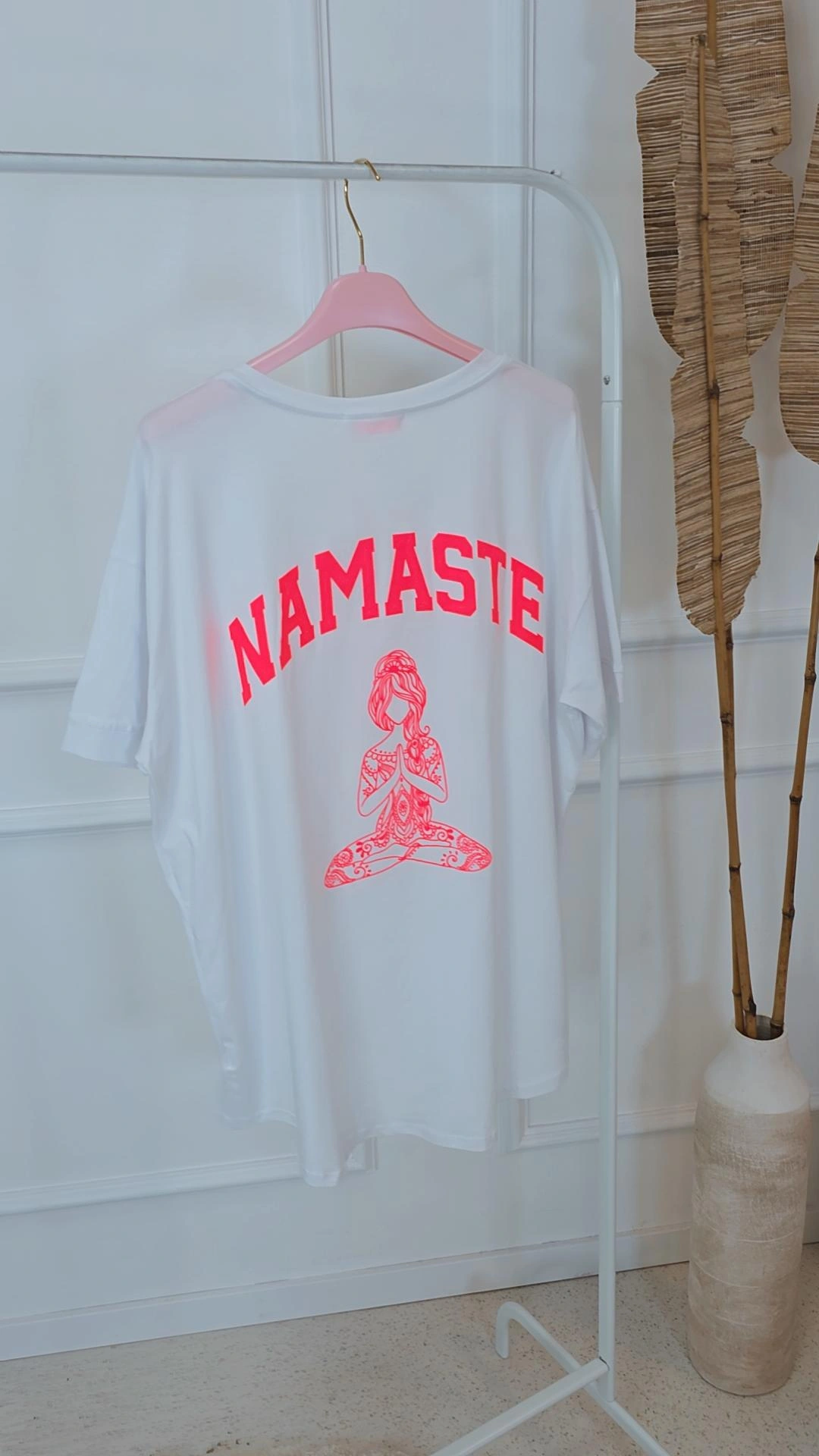 BASIC SHIRT URSULA UNI NAMASTE Vokuhila Made in Italy 36 -44