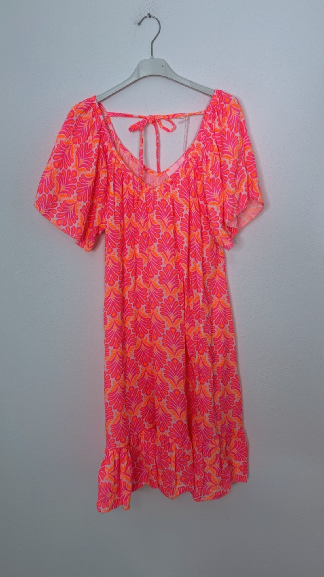 Kleid Favara Bloom Musselin Multicolor Made in Italy 34-40/42