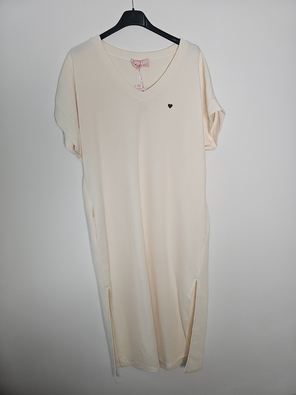 Sweatshirt-Kleid Taliya Mini Herz Made in Italy 34-42/44