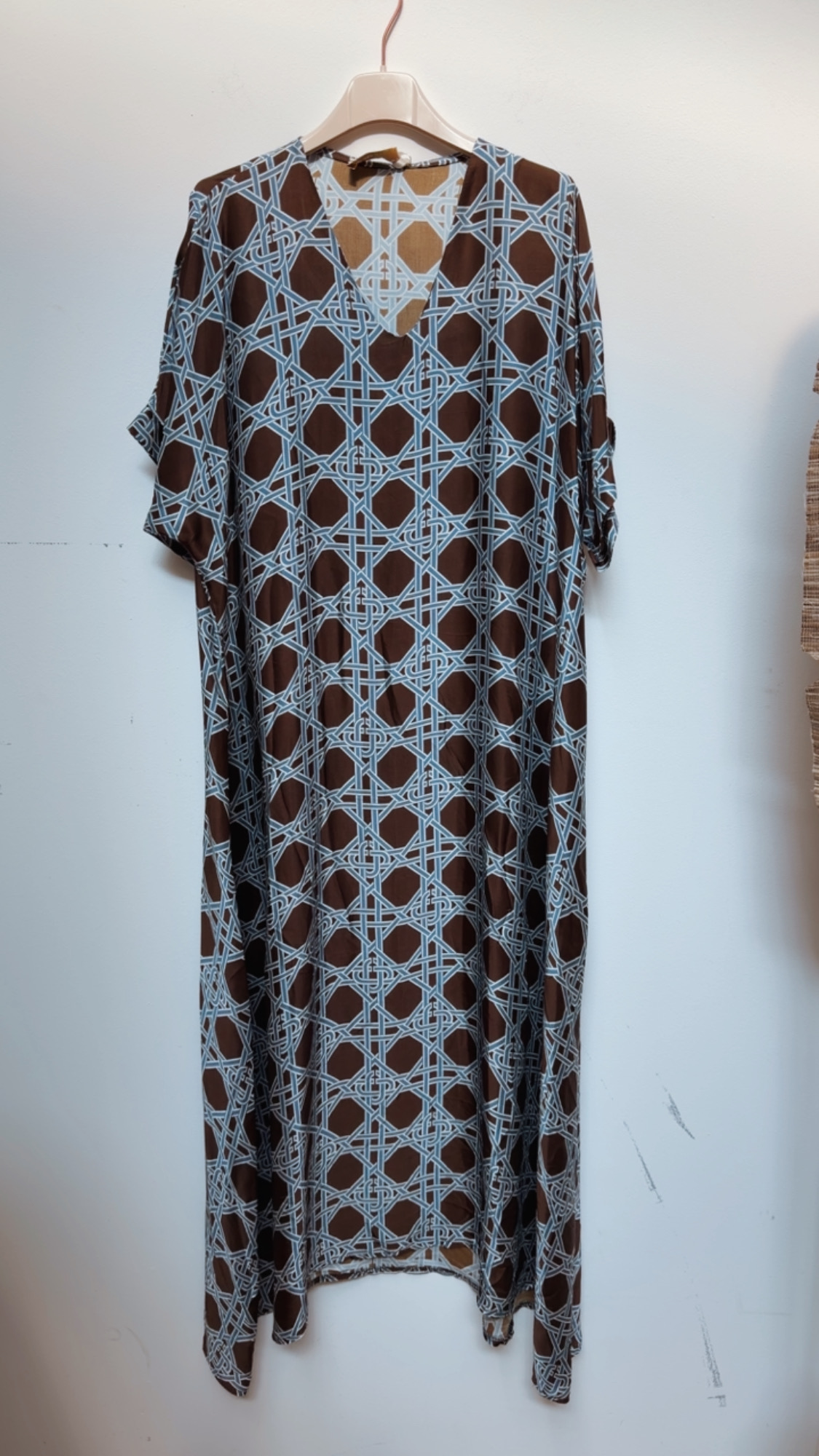 Exklusives Kleid Chiara – Made in Italy – mit Seide – Gr. 34 bis ca. 42/44