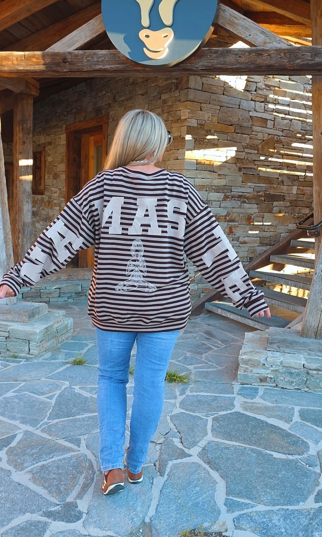 NAMASTE SHIRT PAULA STRIPES 34-42/44 Made in Italy