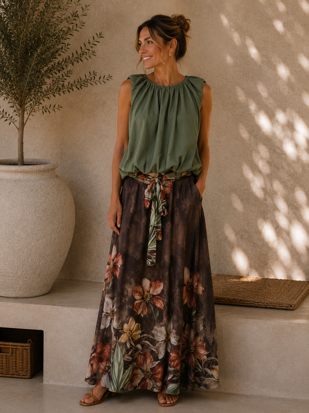 Bluse Viona – Ballonform Made in Italy 34-40/42