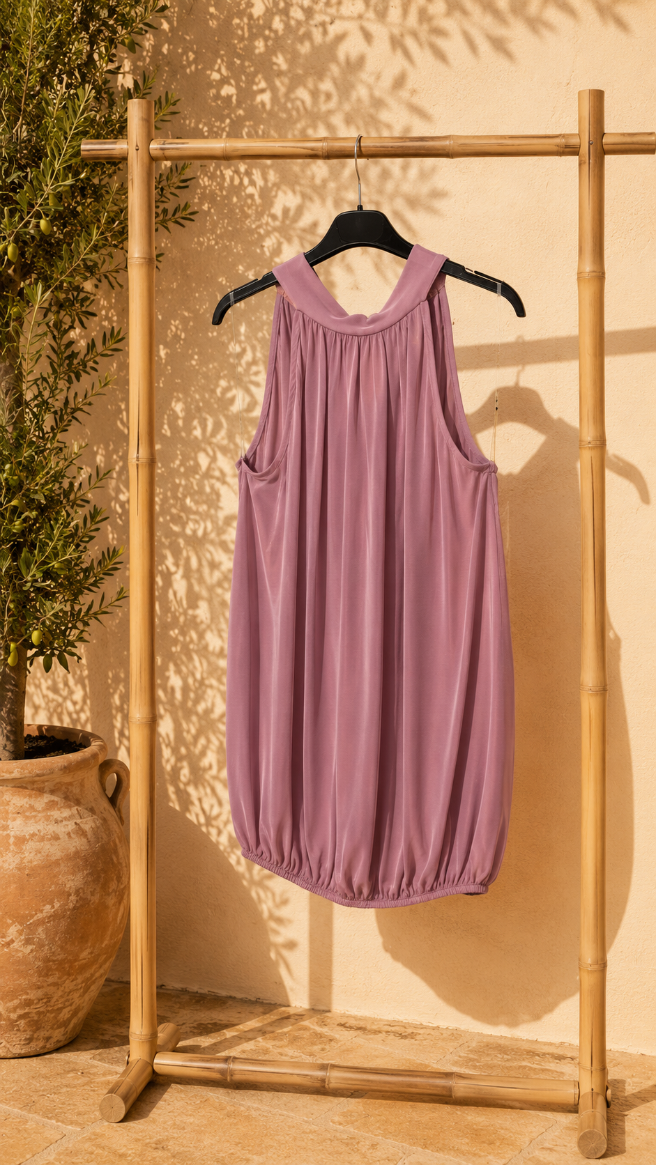 Neckholder-Top Nuru Uni Made in Italy 34-40/42
