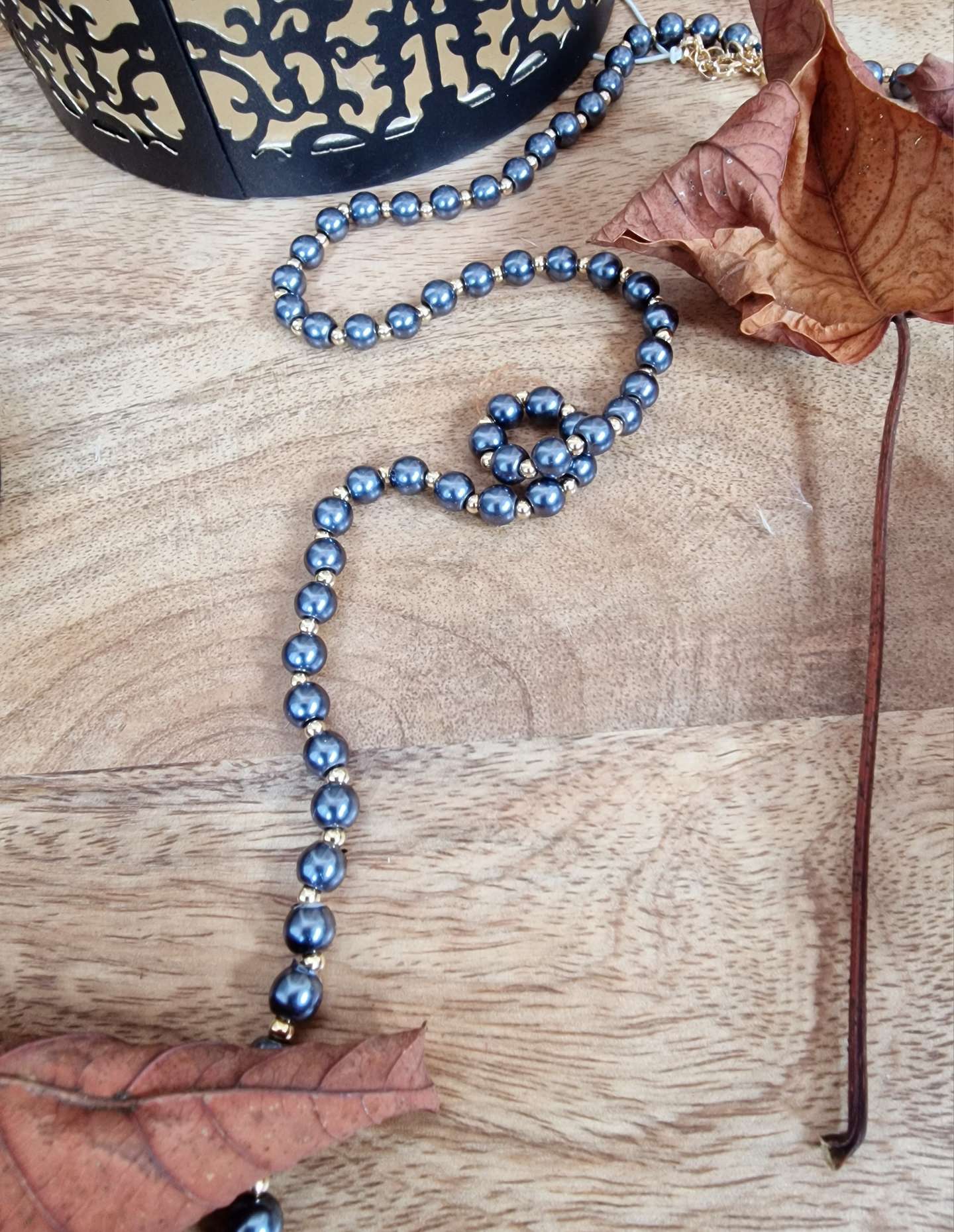 NECKLESS LA PERLA Lange Kette Kunstperle Halskette Italy Style versch. Farben NECKLESS LA PERLA Lange Kette Kunstperle Halskette Italy Style versch. Farben