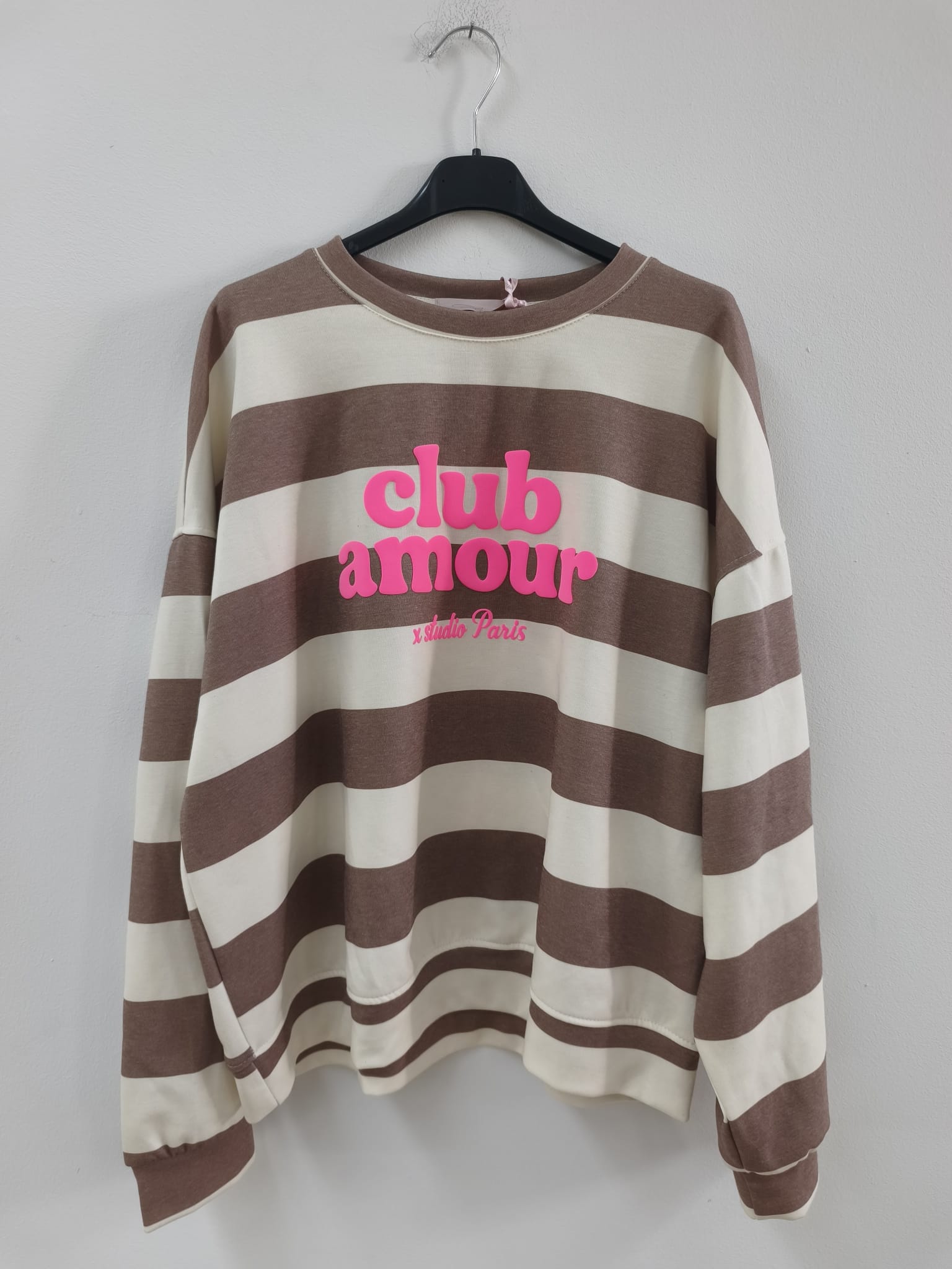 SW0118 Streifen-Sweater Paris I 34-42 I Made in Italy