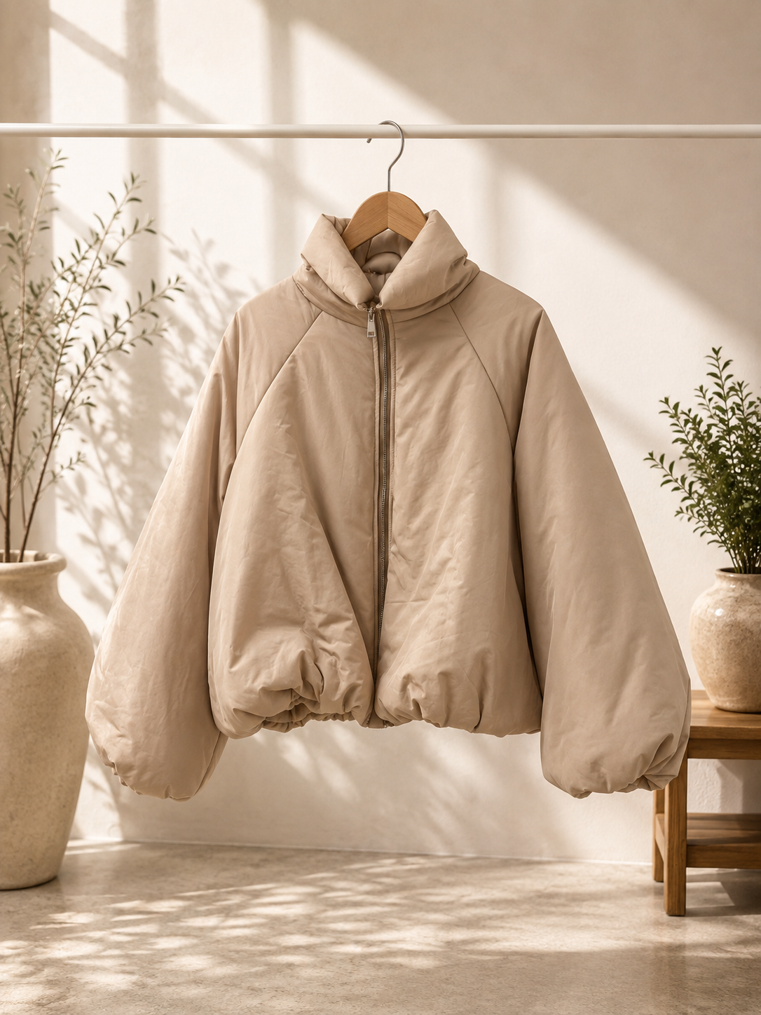 Jacke Puffy Monika – lässiger Allrounder für die Übergangszeit Made in Italy 34-40/42