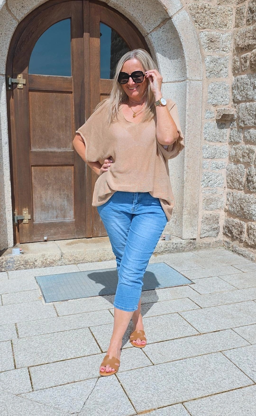 STRICKPULLI SIRINA LONG HALBARM 34-42/44 Made in Italy 
