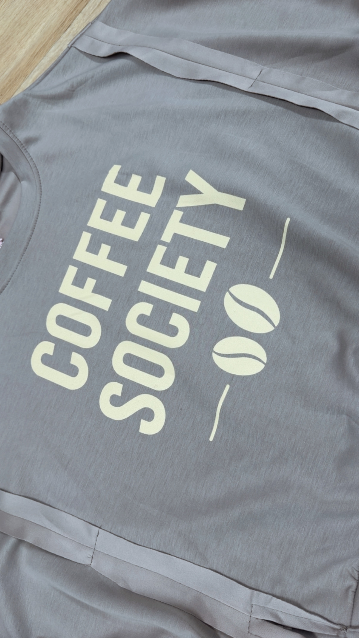 Sweatshirt aus Butterstoff COFFEE SOVIETY SW0177 I Made in Italy 34-42/44