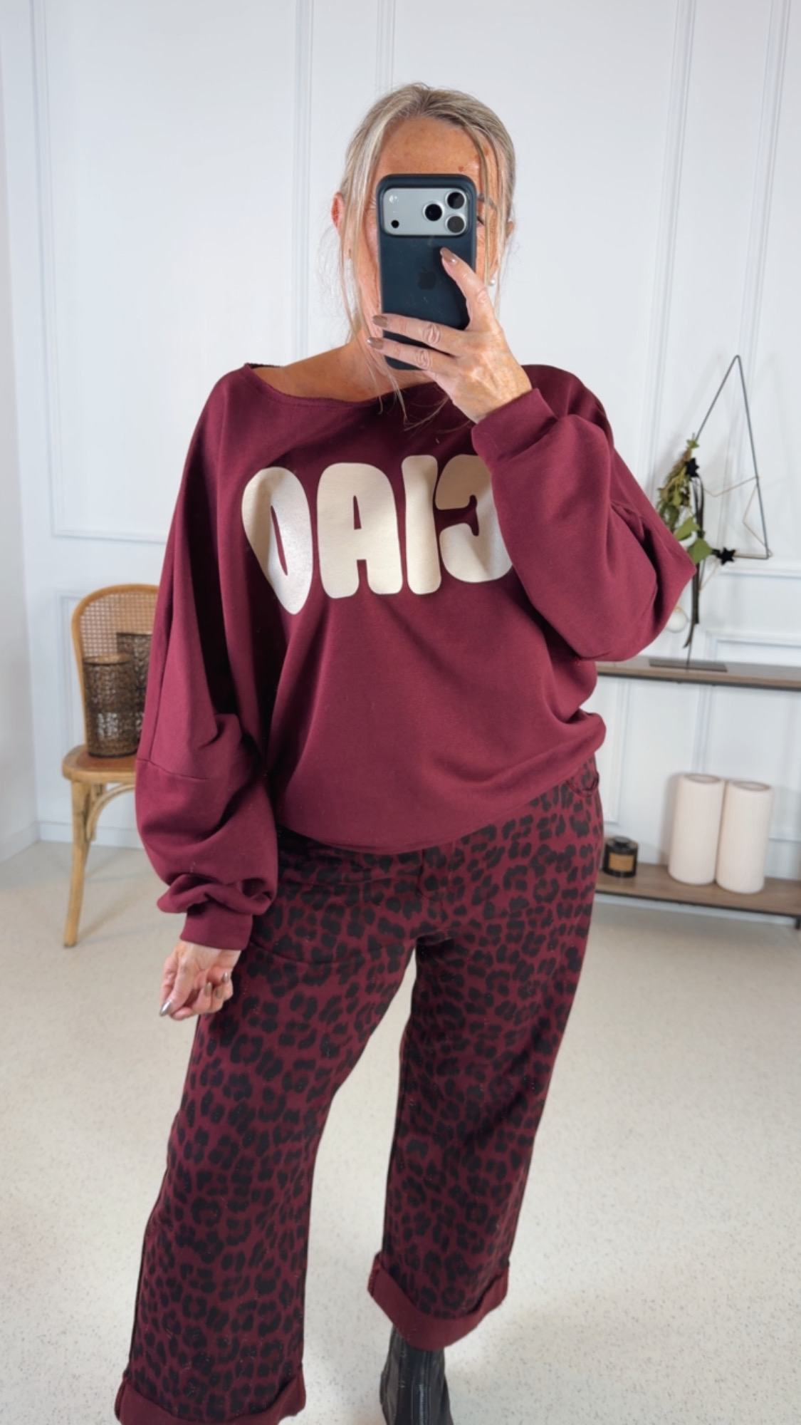 SWEATER TRINA  Made in Italy 36 - 44 Ciao in Leo