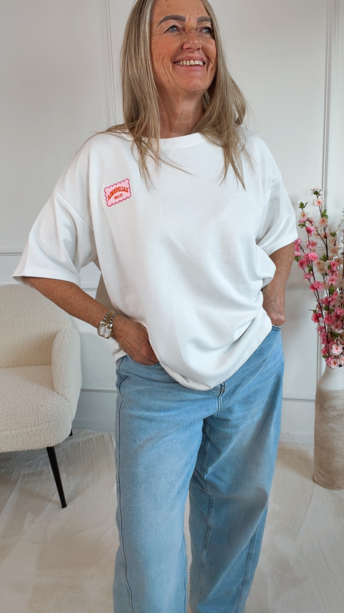 T-Shirt Sweater Eudossia Sweatshirt Made in Italy 34-42/44