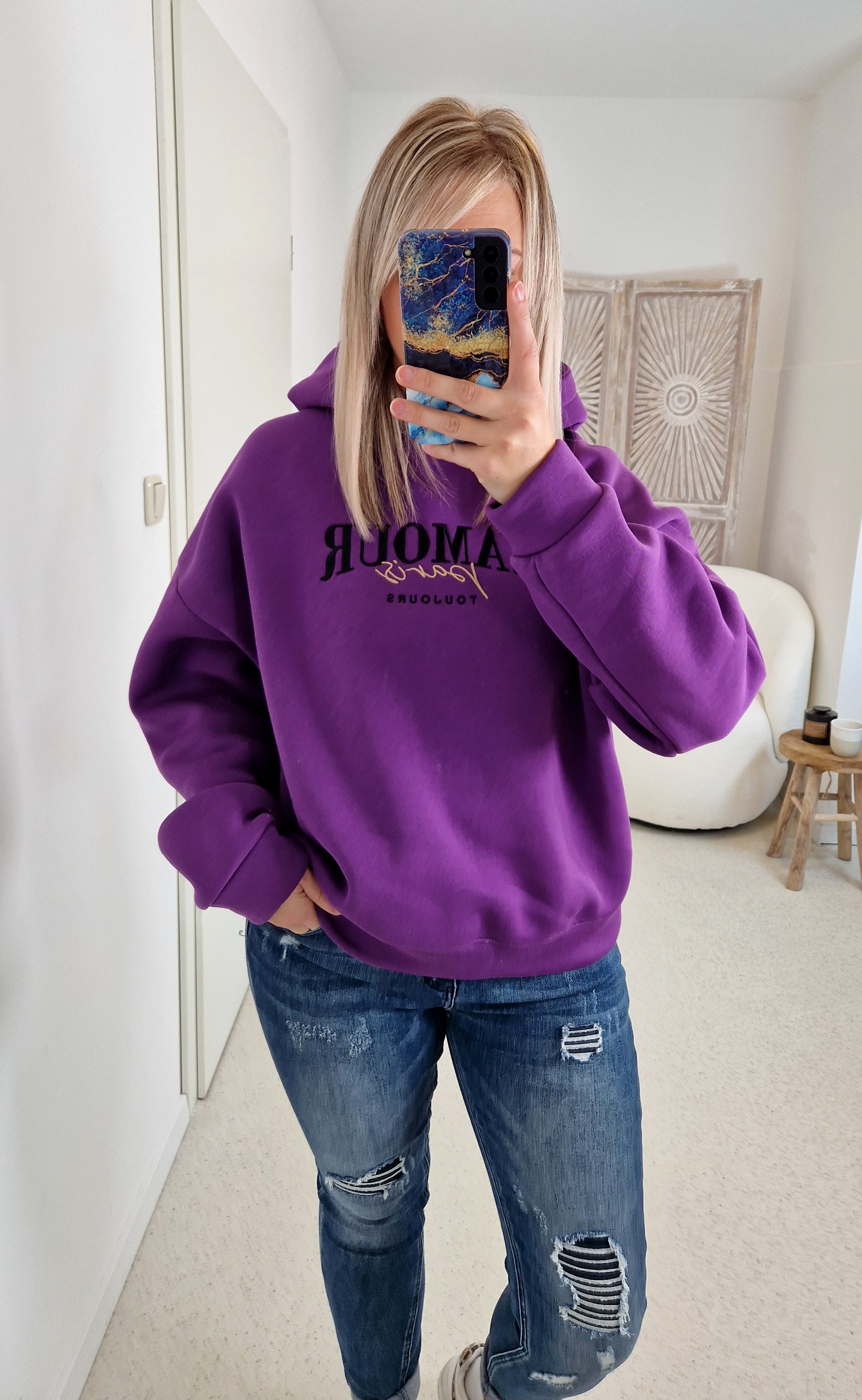 BASIC HOODIE PARIS Made in Italy 34 - 42 BASIC HOODIE PARIS Made in Italy 34 - 42