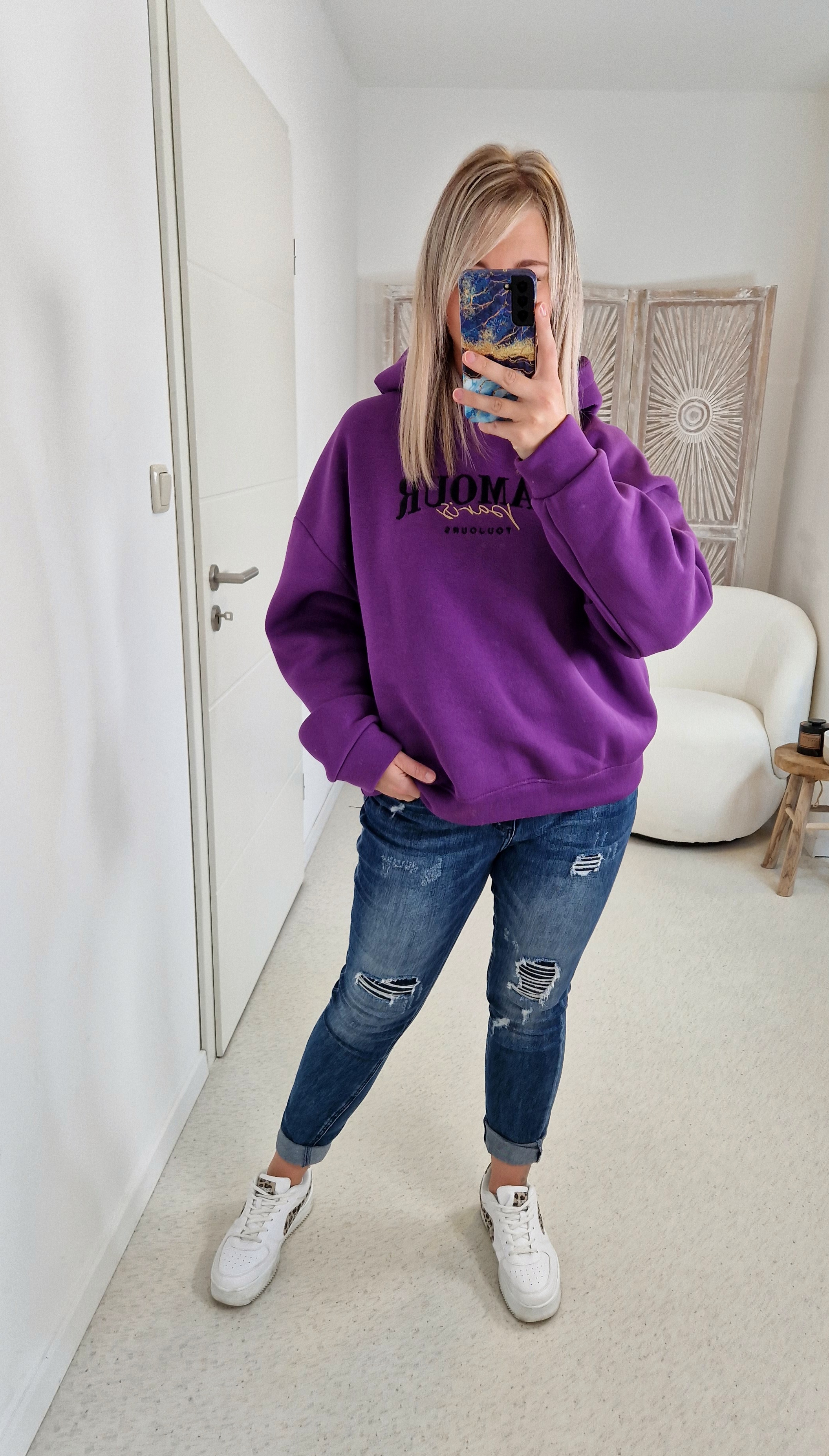 BASIC HOODIE PARIS Made in Italy 34 - 42 BASIC HOODIE PARIS Made in Italy 34 - 42