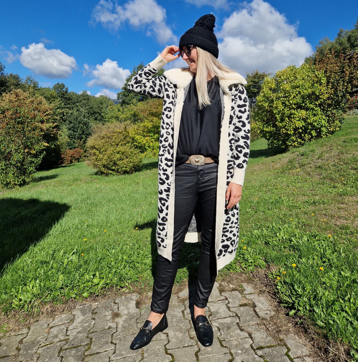 LUXURY KNIT COAT MIRINA CREME LEO 34-42 Strickmantel Mantel Cardigen Italy Kollektion LUXURY KNIT COAT MIRINA CREME LEO 34-42 Strickmantel Mantel Cardigen Italy Kollektion