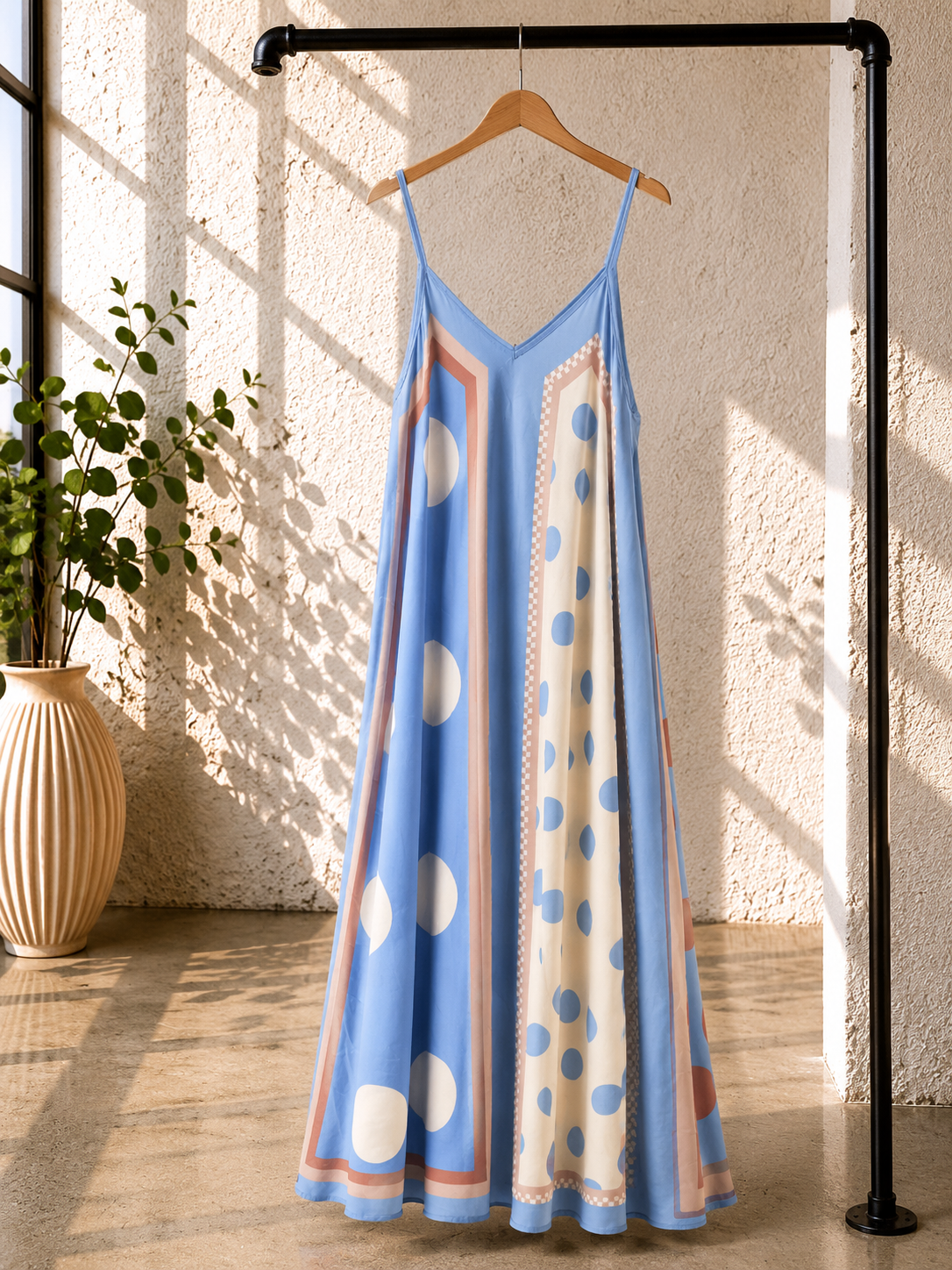 Polka Dots Kleid Ronda – Made in Italy | passend bis Größe 42