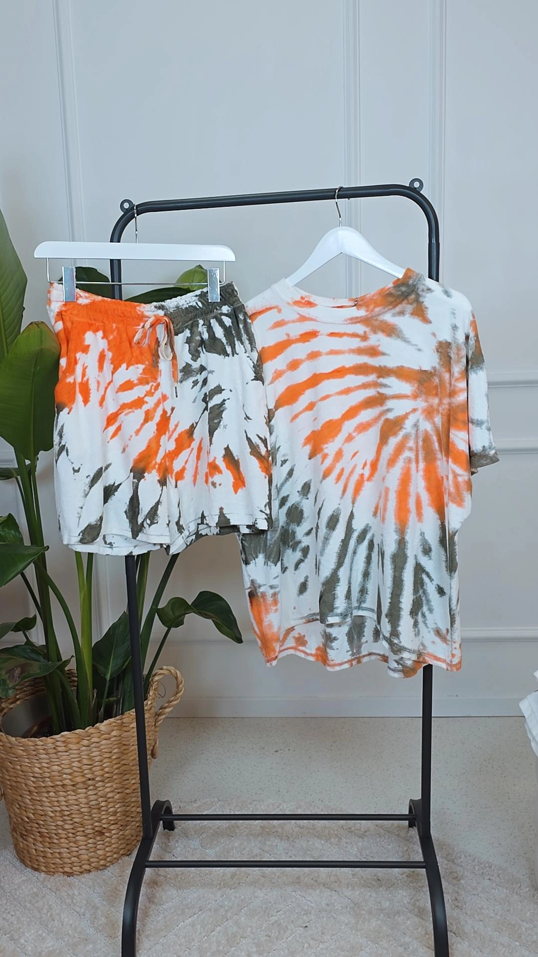 BATIK FROTTEE-SET SHORTS & SHIRT 36-44 Made in Italy 