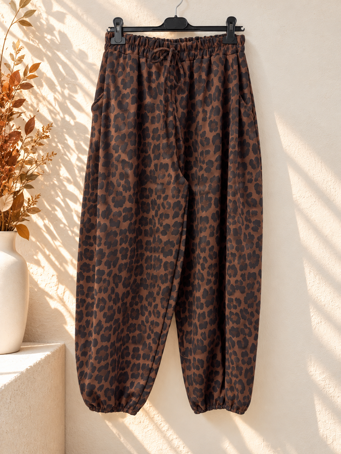 Ballon-Jogpant lässige Basic Pants für jeden Tag I JP0140 I Made in Italy 34-42/44