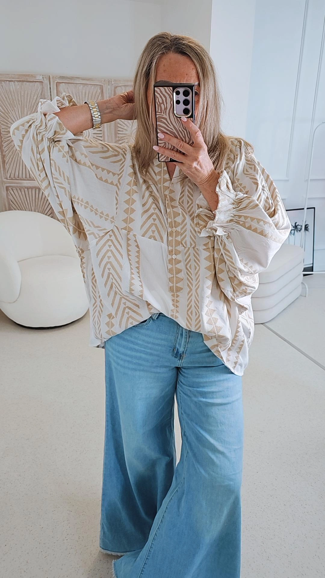EXKLUSIVE BLUSE HELGA BOHO STYLE 34-46
