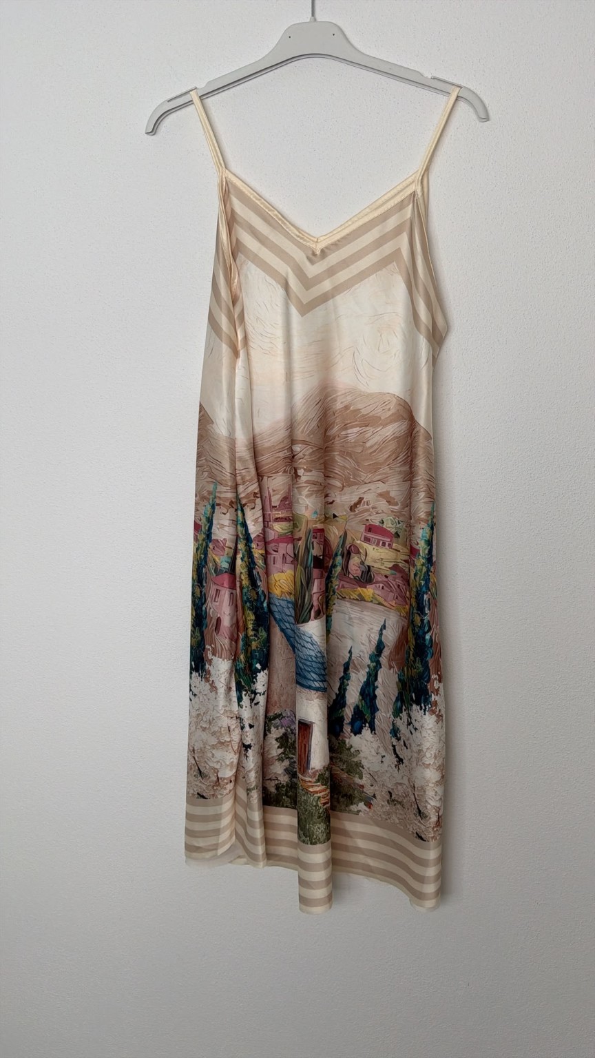 Kleid Toscolano – Made in Italy – Seidenkleid mit mediterranem Flair – passend bis ca. Größe 42