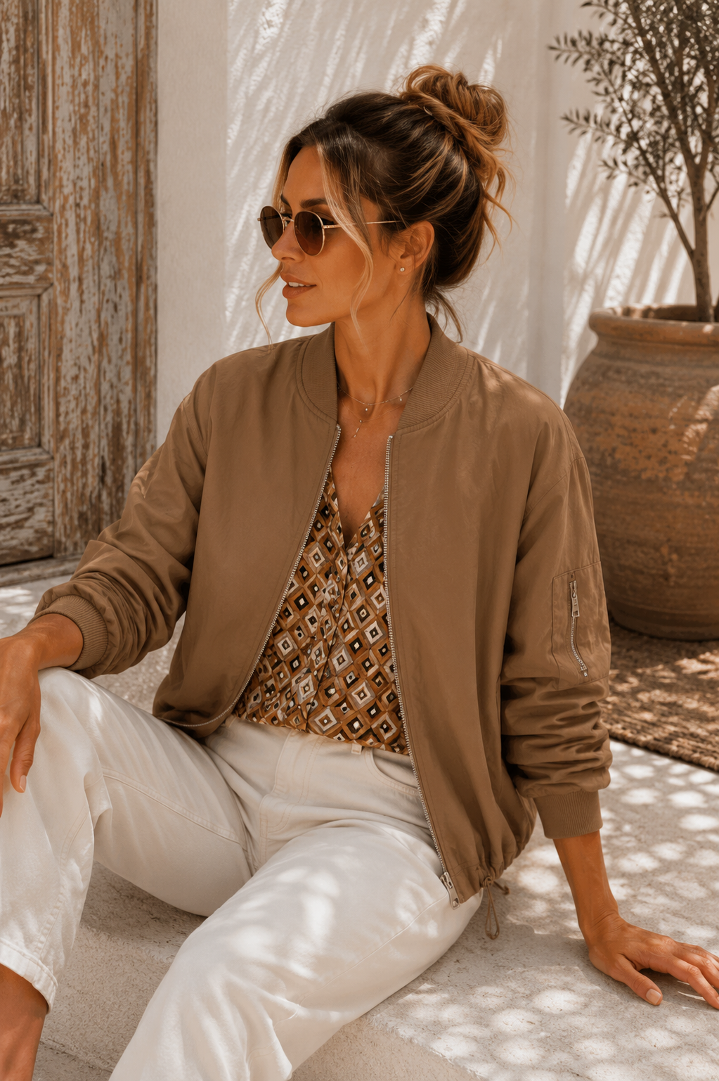 Blouson Lucienne – Stilvoll durch die Übergangszeit Gr. 34.40/42