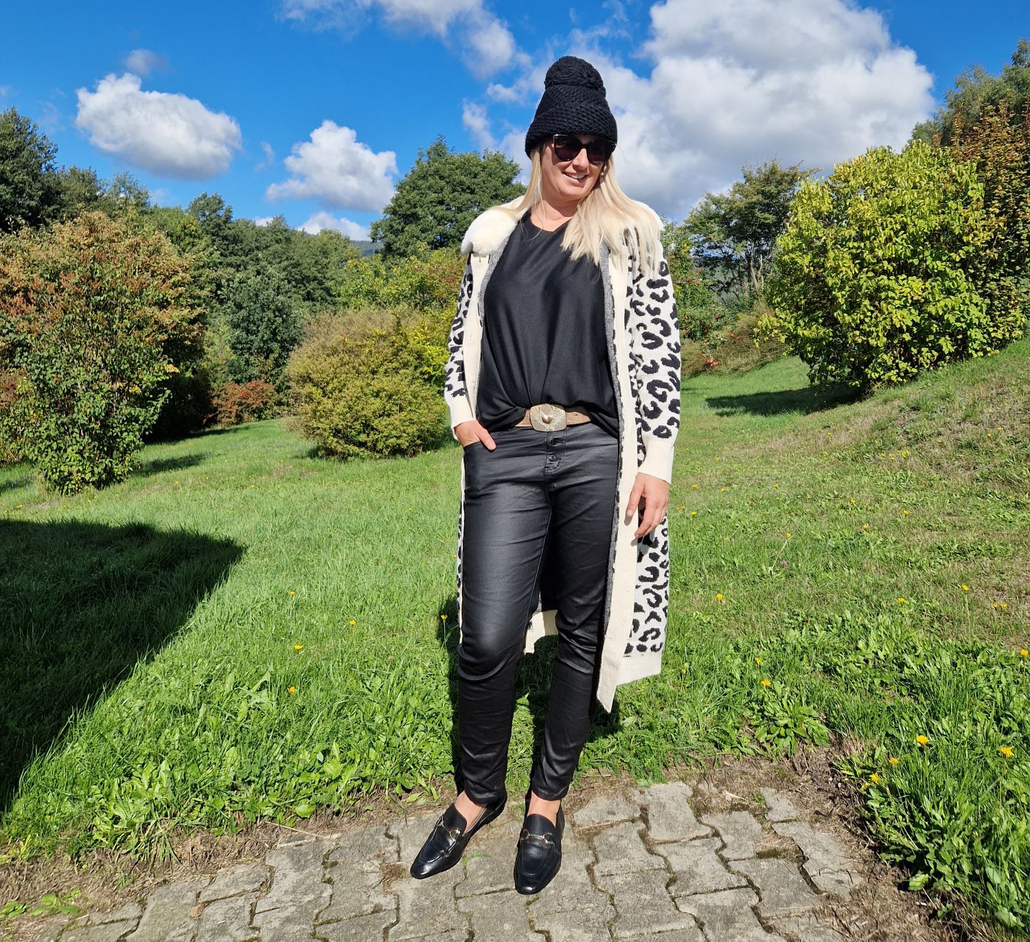 LUXURY KNIT COAT MIRINA CREME LEO 34-42 Strickmantel Mantel Cardigen Italy Kollektion LUXURY KNIT COAT MIRINA CREME LEO 34-42 Strickmantel Mantel Cardigen Italy Kollektion