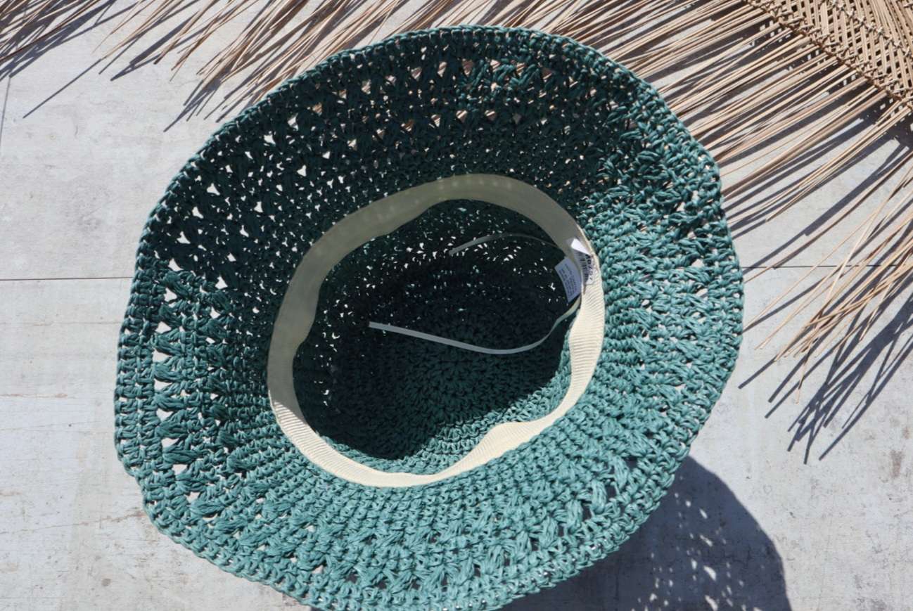 FISHER HAT MANDY Fischerhut Sonnenhut Stroh Hut Sommerhut verstellbar verschiedene Farben FISHER HAT MANDY Fischerhut Sonnenhut Stroh Hut Sommerhut verstellbar verschiedene Farben