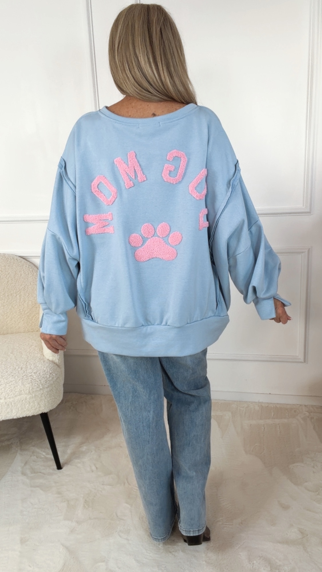 🐾 Sweater DOG-MUM CATERINA Made in Italy 34-44/46