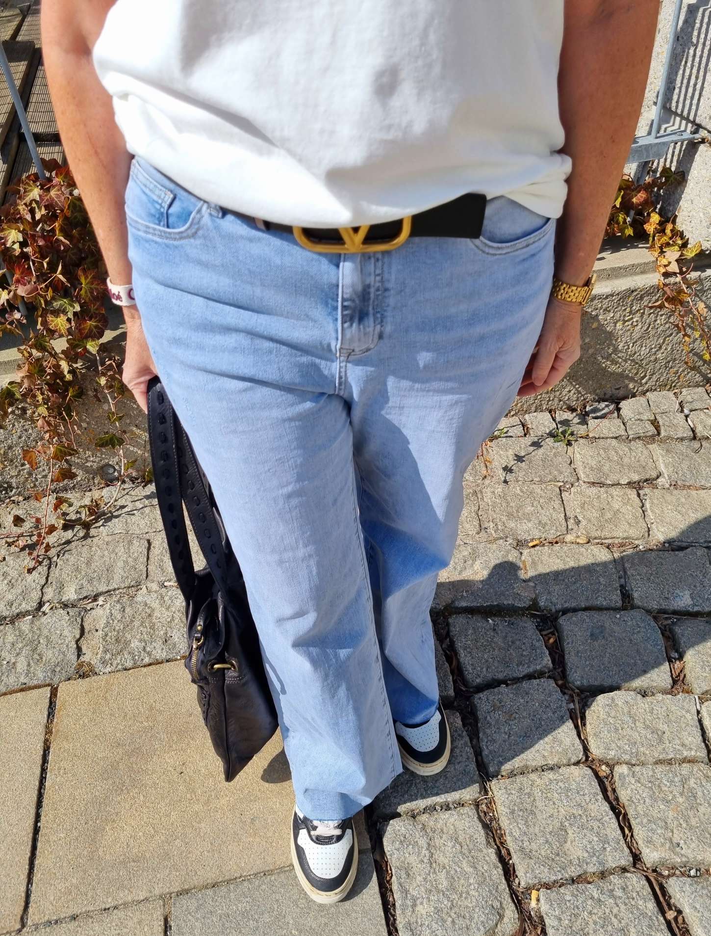 MARLENE JEANS ALEX - VARIANTENARTIKEL Denim Schlag Hose blue MARLENE JEANS ALEX - VARIANTENARTIKEL Denim Schlag Hose blue