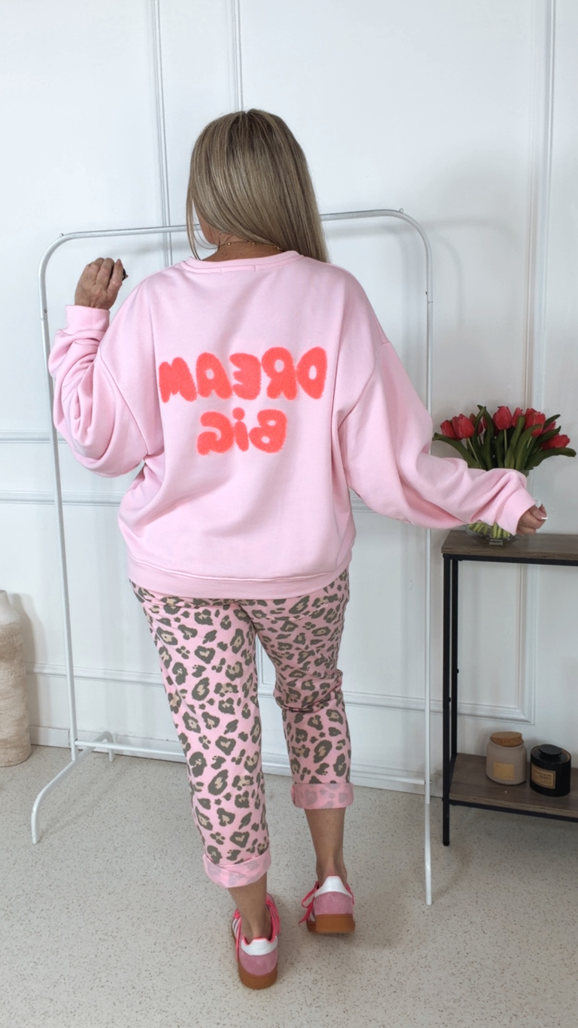 STATEMENT SWEATER DREAM BIG Made in Italy 34-42