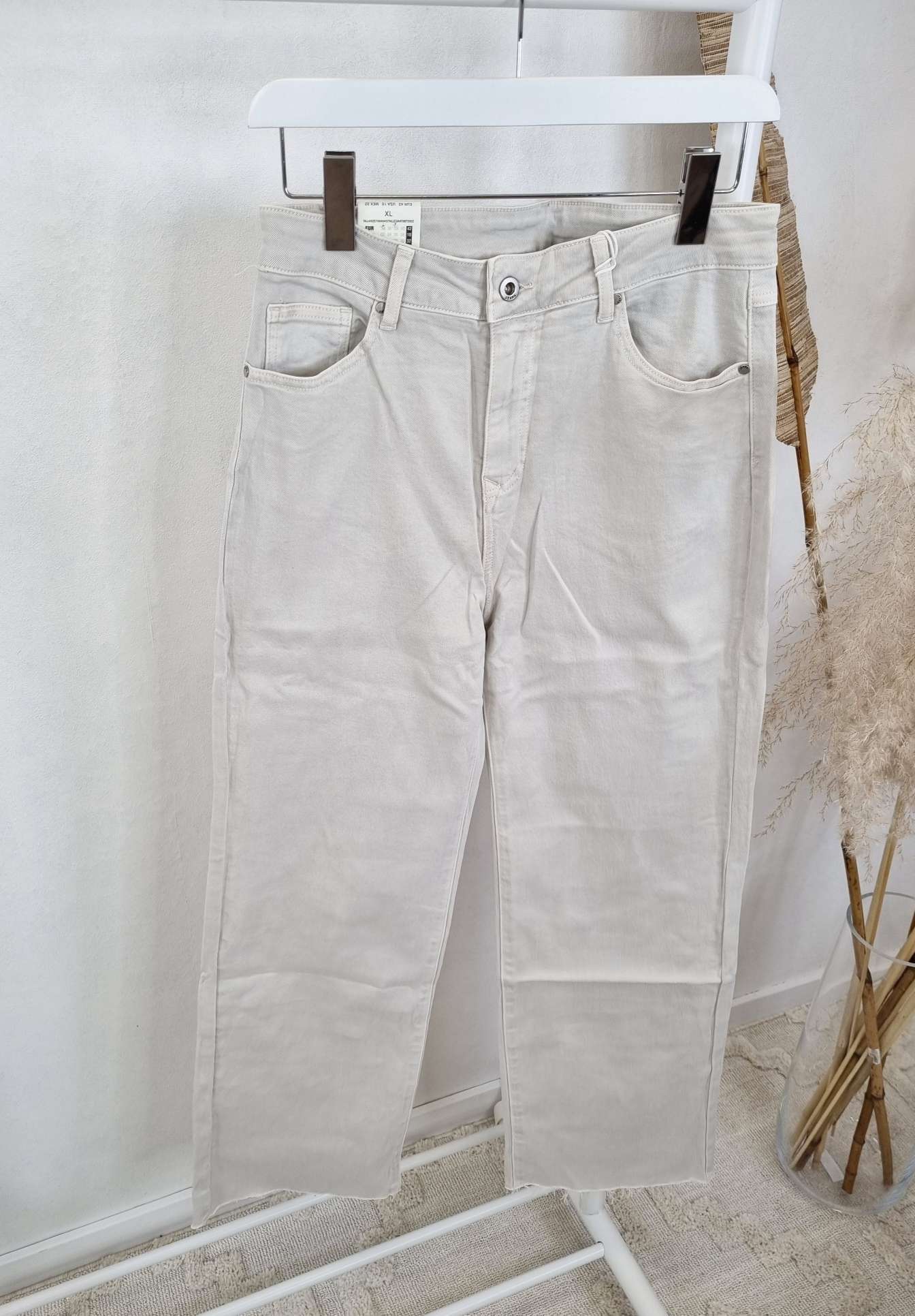 MARLENE JEANS VICENZA BEIGE- VARIANTENARTIKEL Denim Schlag Hose MARLENE JEANS VICENZA BEIGE- VARIANTENARTIKEL Denim Schlag Hose