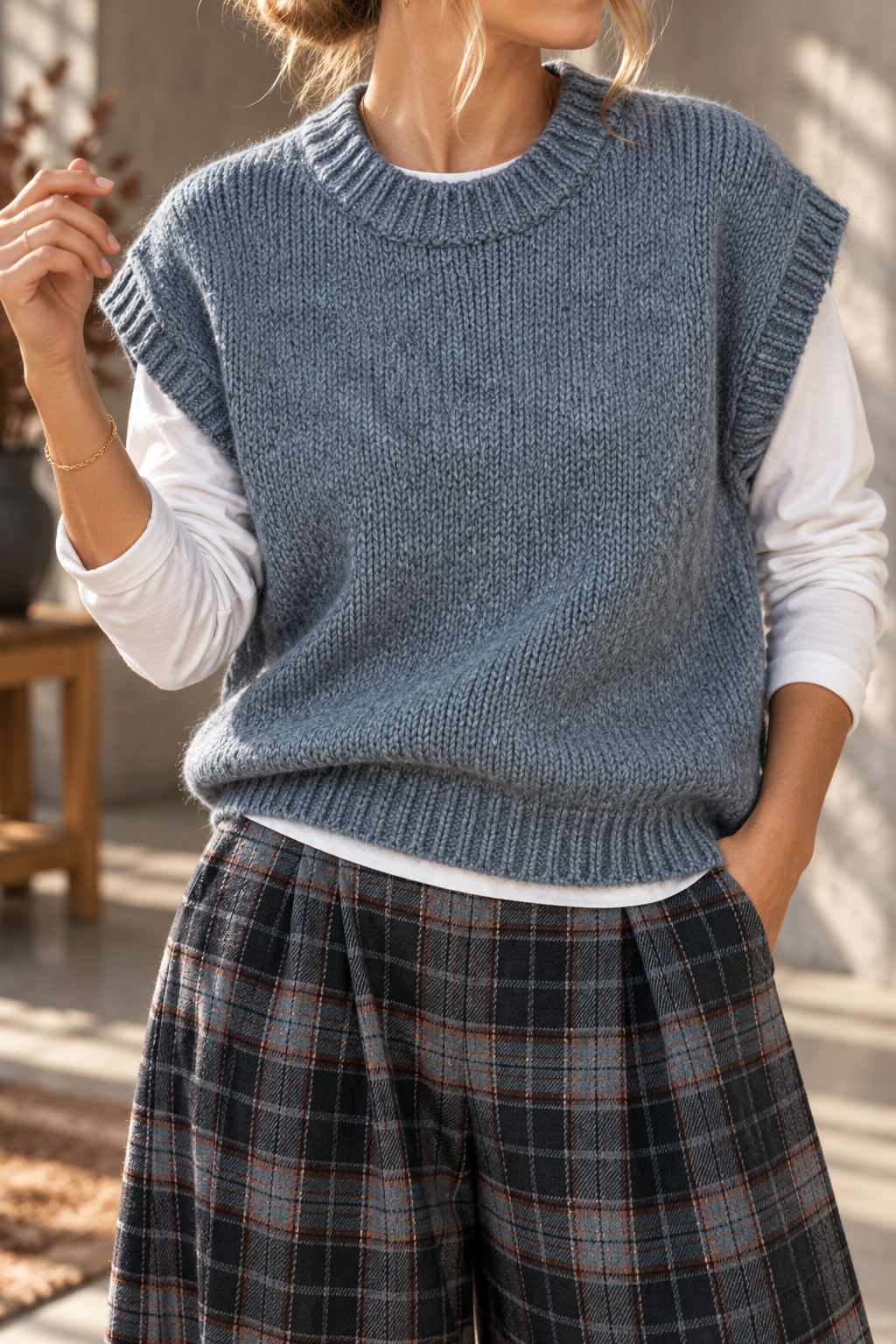 Kid-Mohair Pullunder I SP0149 I 34- 42/44 Made in Italy