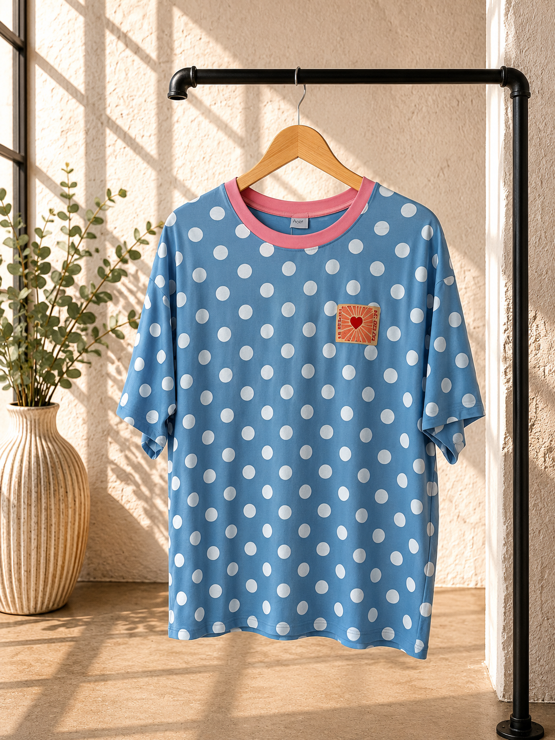 Dots T-Shirt Rosabella Le Soleil Made in Italy 34-40/42