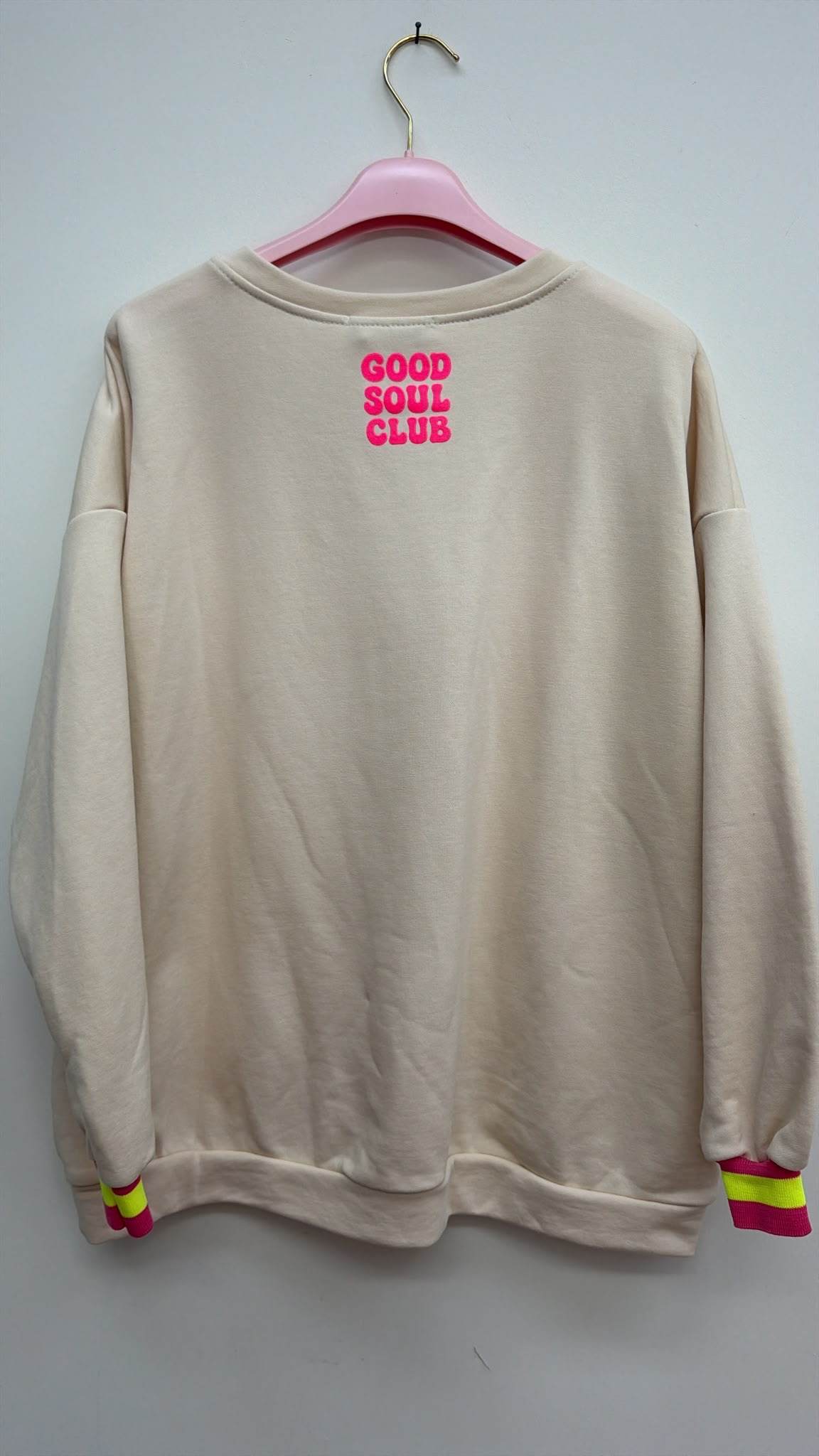 Sweatshirt „Good Soul“ Made in Italy