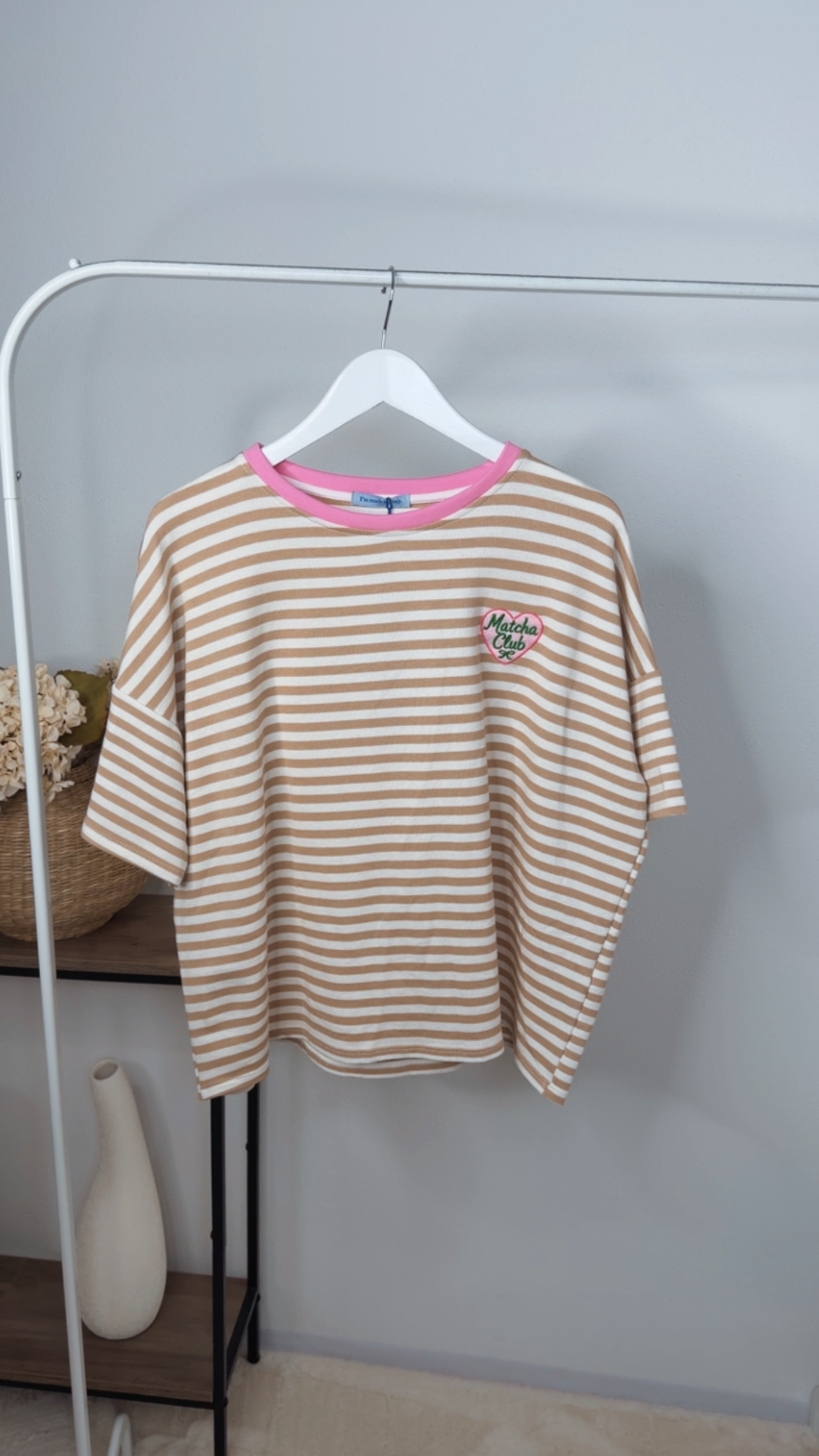 T-Shirt Mizuki Matcha Club Stripes Made in Italy 34-42/44