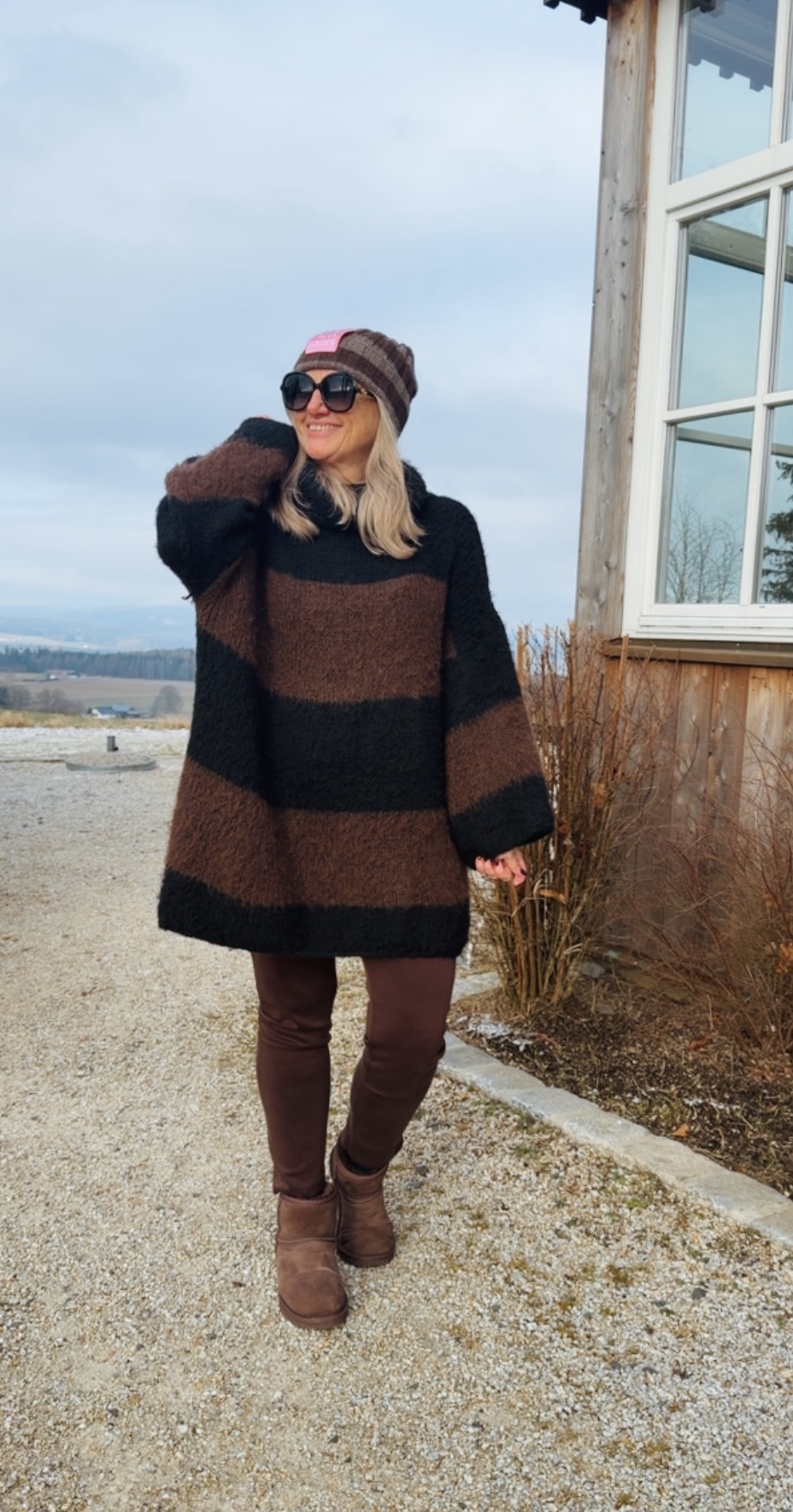 COZY STRIPES STRICKKLEID STRICKPULLOVER HELSINKI 34-44 Made in Italy