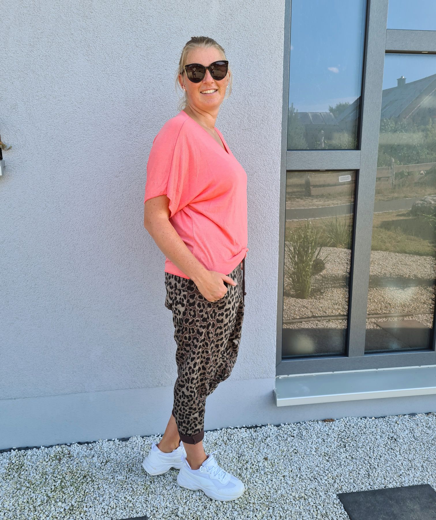 BASIC SHIRT RESI KORALLE leichter Pullover 34-42 Made in Italy Layer Shirt Feinstrick BASIC SHIRT RESI KORALLE leichter Pullover 34-42 Made in Italy Layer Shirt Feinstrick