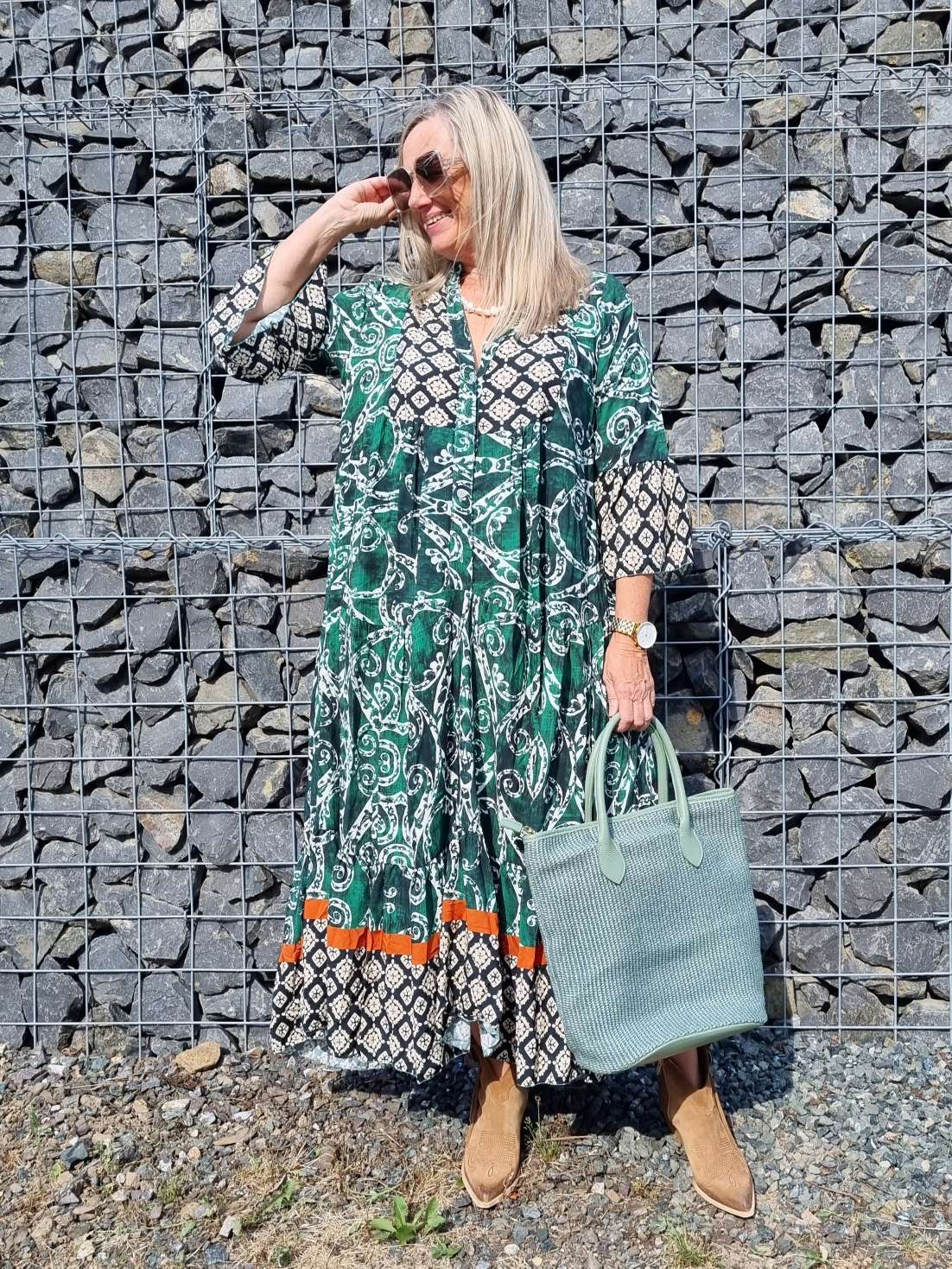 BAST SHOPPER ARIA MINT Leder Tasche Shopping Bag Umhängetasche Made in Italy BAST SHOPPER ARIA MINT Leder Tasche Shopping Bag Umhängetasche Made in Italy