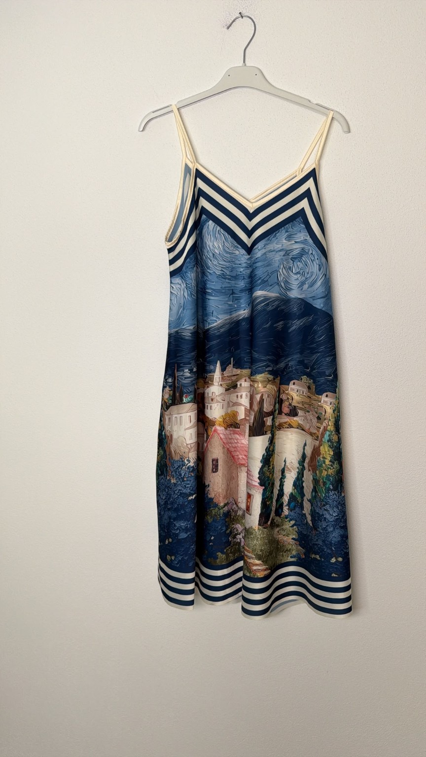Kleid Toscolano – Made in Italy – Seidenkleid mit mediterranem Flair – passend bis ca. Größe 42