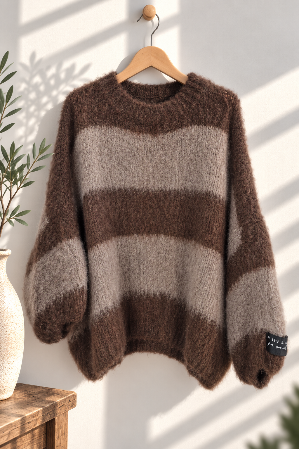 Kuschelpullover SP0082 – Made in Italy Gr. 34-42 Strick Pullover