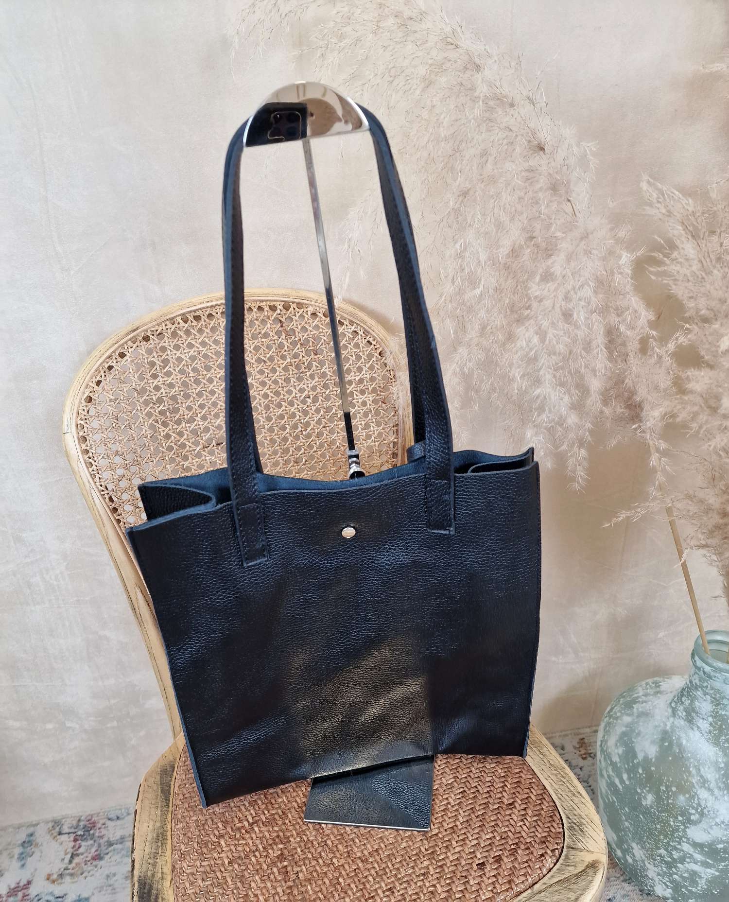 LEDER SHOPPER LYNN SCHWARZ Made in Italy Echtleder Tasche Schultertasche versch. Farben Kopie LEDER SHOPPER LYNN SCHWARZ Made in Italy Echtleder Tasche Schultertasche versch. Farben Kopie