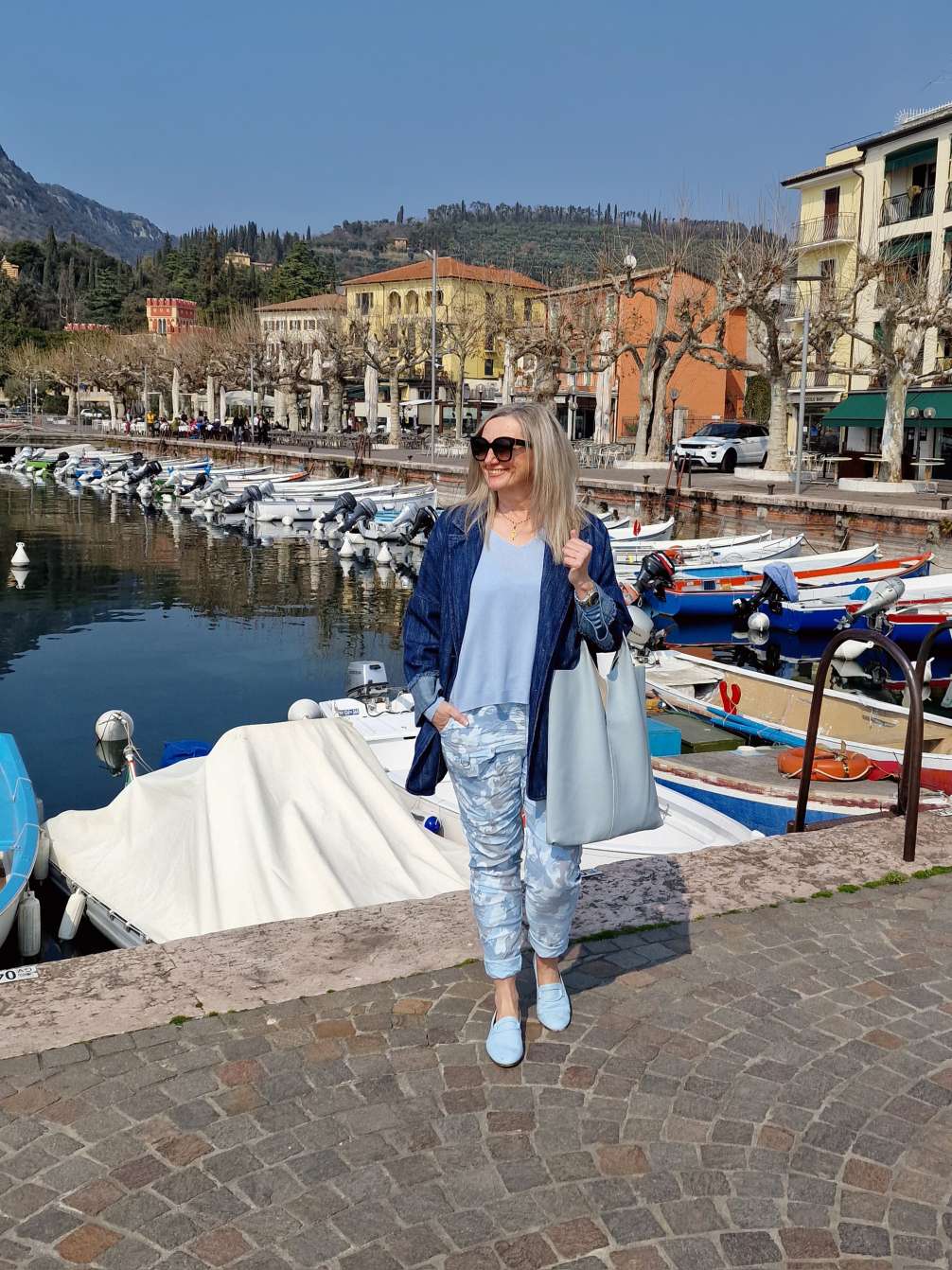JEANS BLAZER TIMO DARK BLUE 34-42 Made in Italy Oversize Anzug Jacke JEANS BLAZER TIMO DARK BLUE 34-42 Made in Italy Oversize Anzug Jacke
