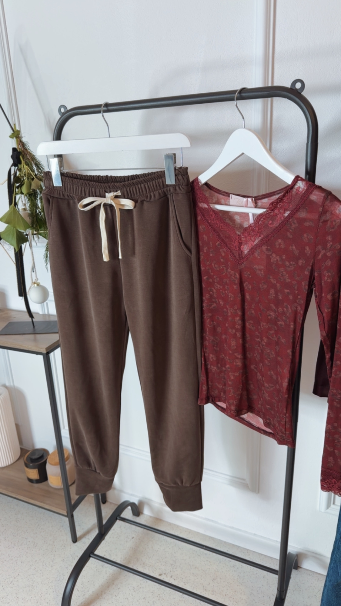 BASIC JOGPANT HOSE TINA 34 - 42 Made in Italy Jogginghose