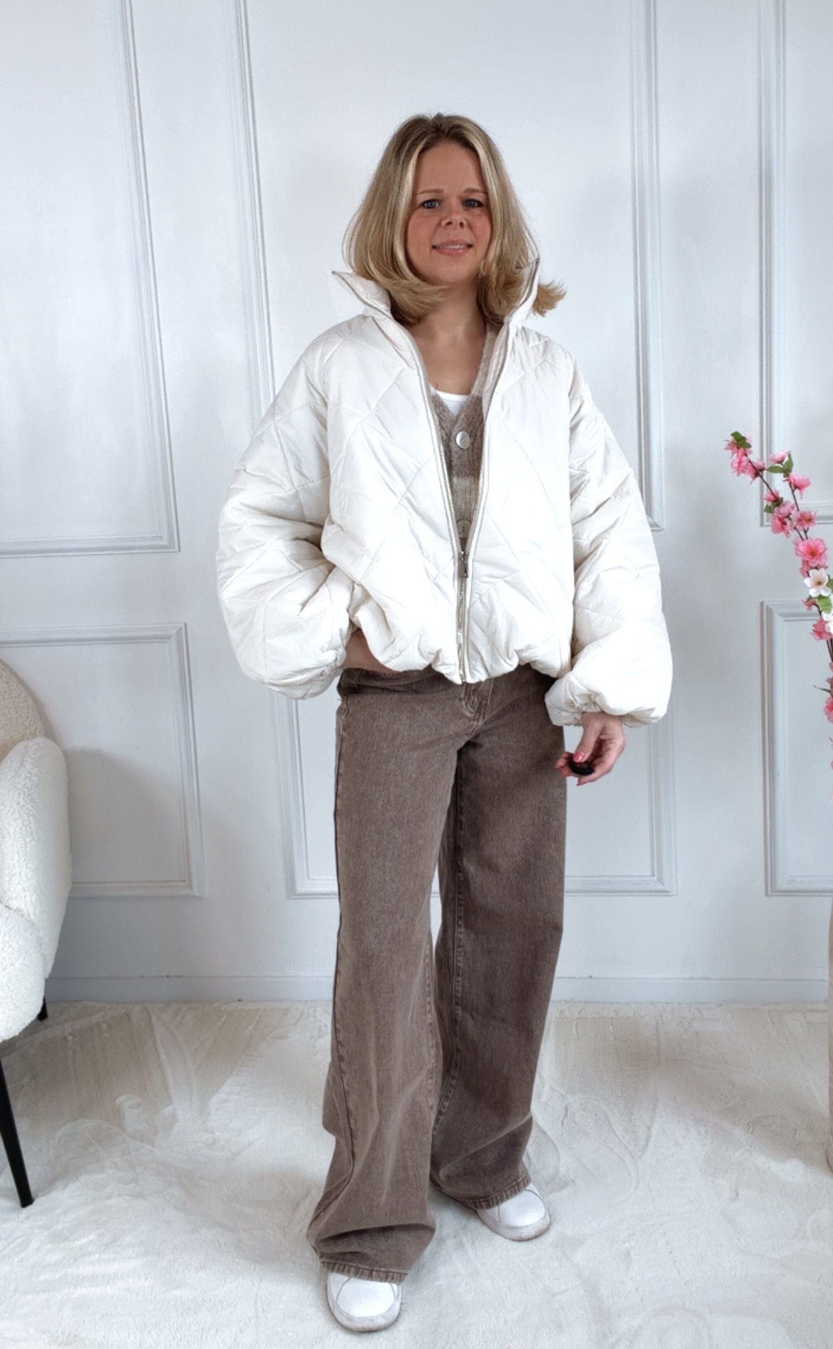 JACKE PUFFY MONIKA Made in Italy 34 -42