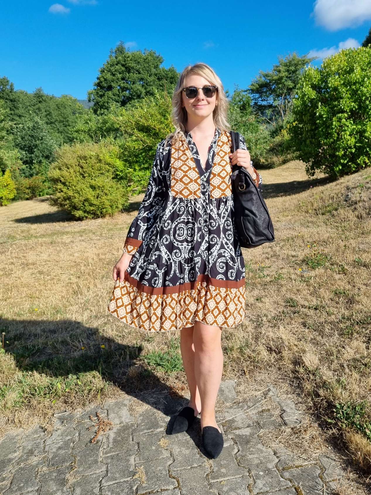 SHORT TUNIKA DRESS FIONA BLACK 34-40/42 Made in Italy langes Kleid Hängerchen Tunikakleid SHORT TUNIKA DRESS FIONA BLACK 34-40/42 Made in Italy langes Kleid Hängerchen Tunikakleid